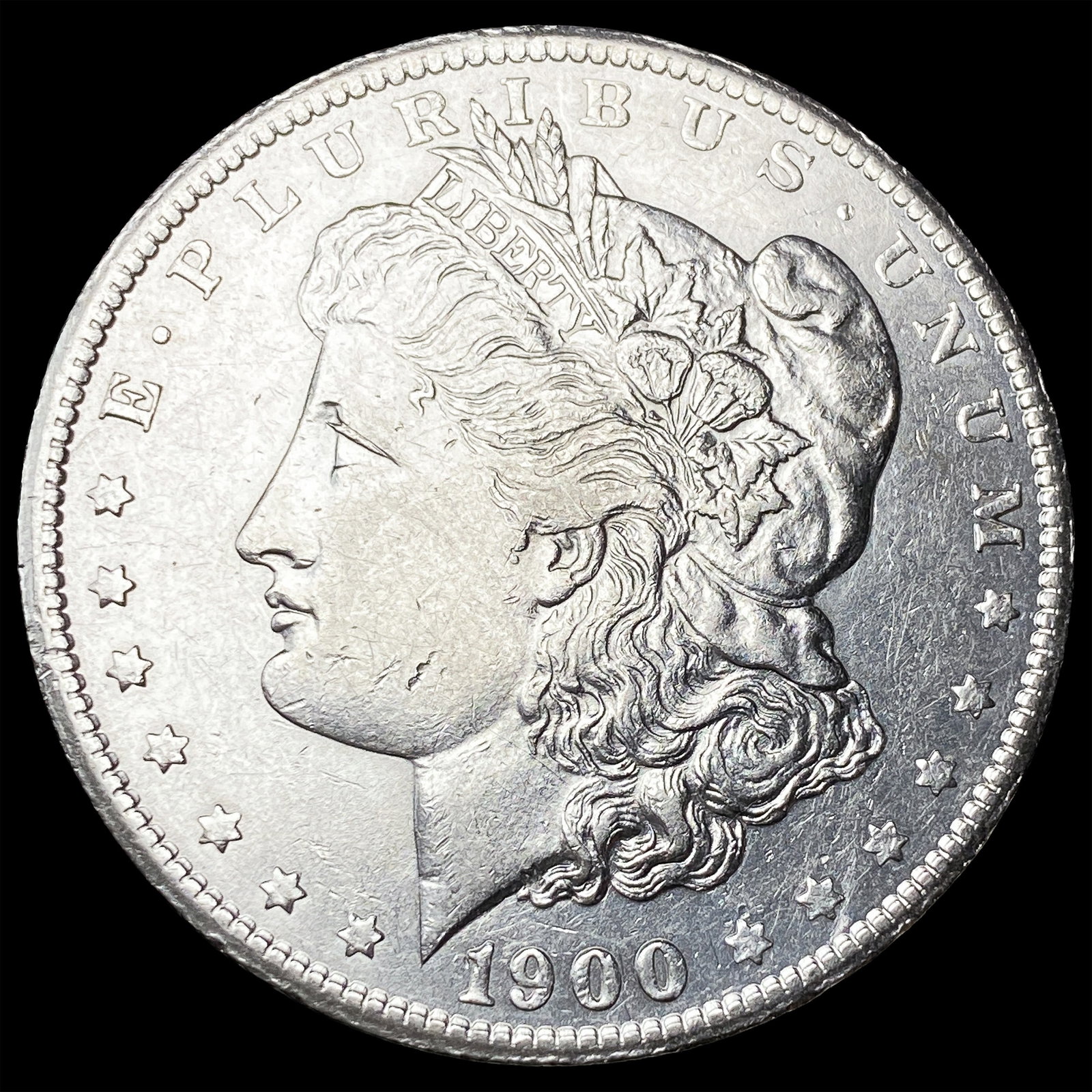 1900-S Silver Morgan Dollar CLOSELY UNCIRCULATED: 1900-S Silver Morgan Dollar CLOSELY UNCIRCULATED