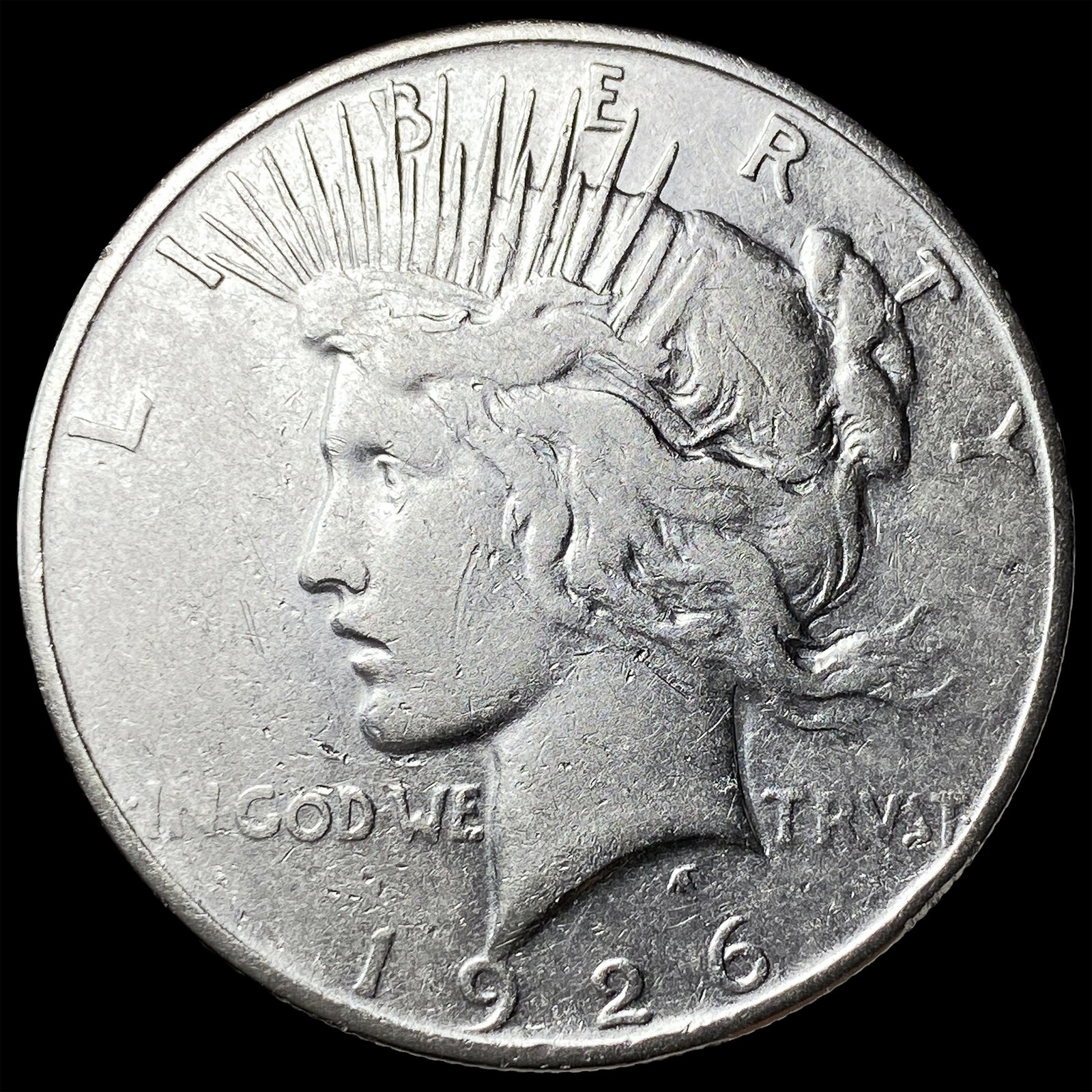 1926 Peace Silver Dollar LIGHTLY CIRCULATED: 1926 Peace Silver Dollar LIGHTLY CIRCULATED