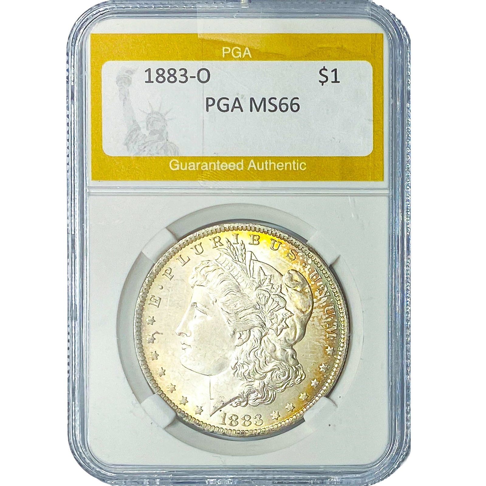 1883-O Morgan Silver Dollar PGA MS66 (1 of 2)