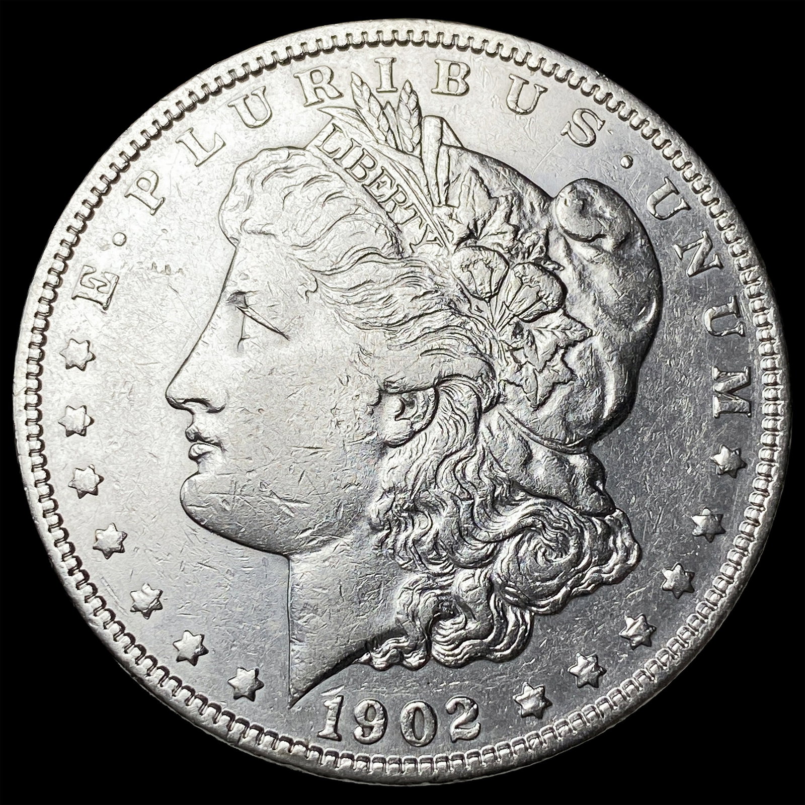 1902 Morgan Silver Dollar NEARLY UNCIRCULATED (1 of 2)