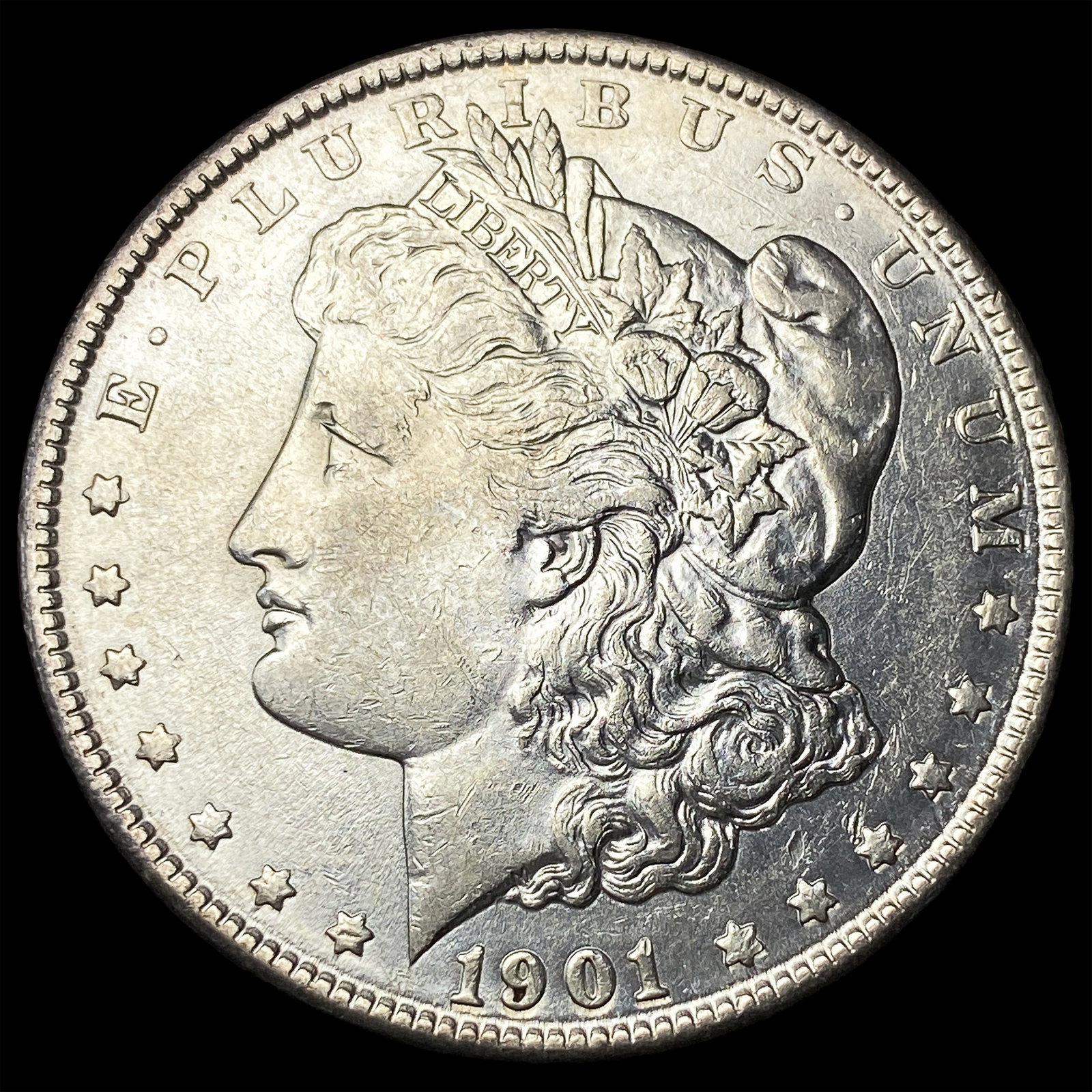 1901 Morgan Silver Dollar CLOSELY UNCIRCULATED (1 of 2)