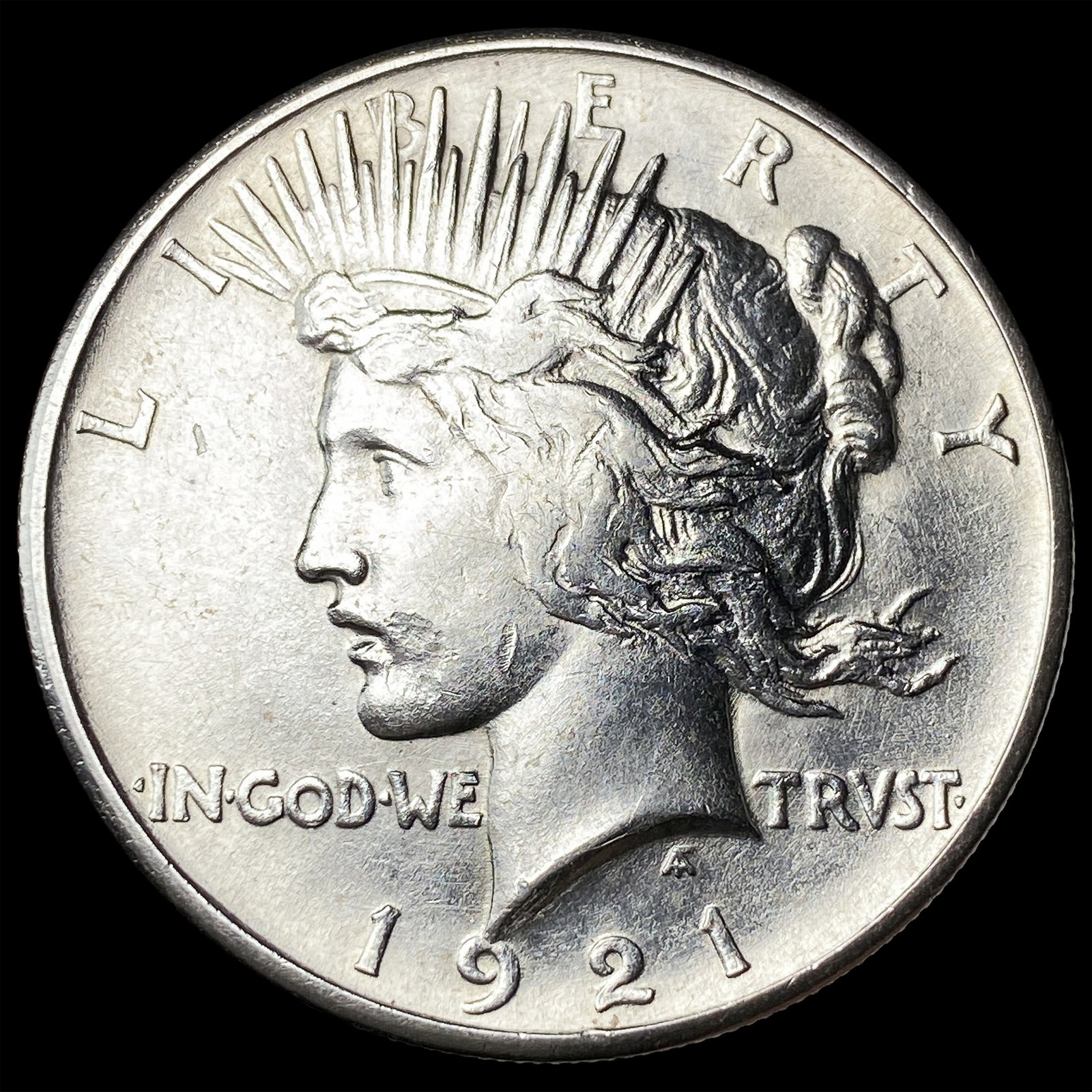 1921 Silver Peace Dollar UNCIRCULATED: 1921 Silver Peace Dollar UNCIRCULATED