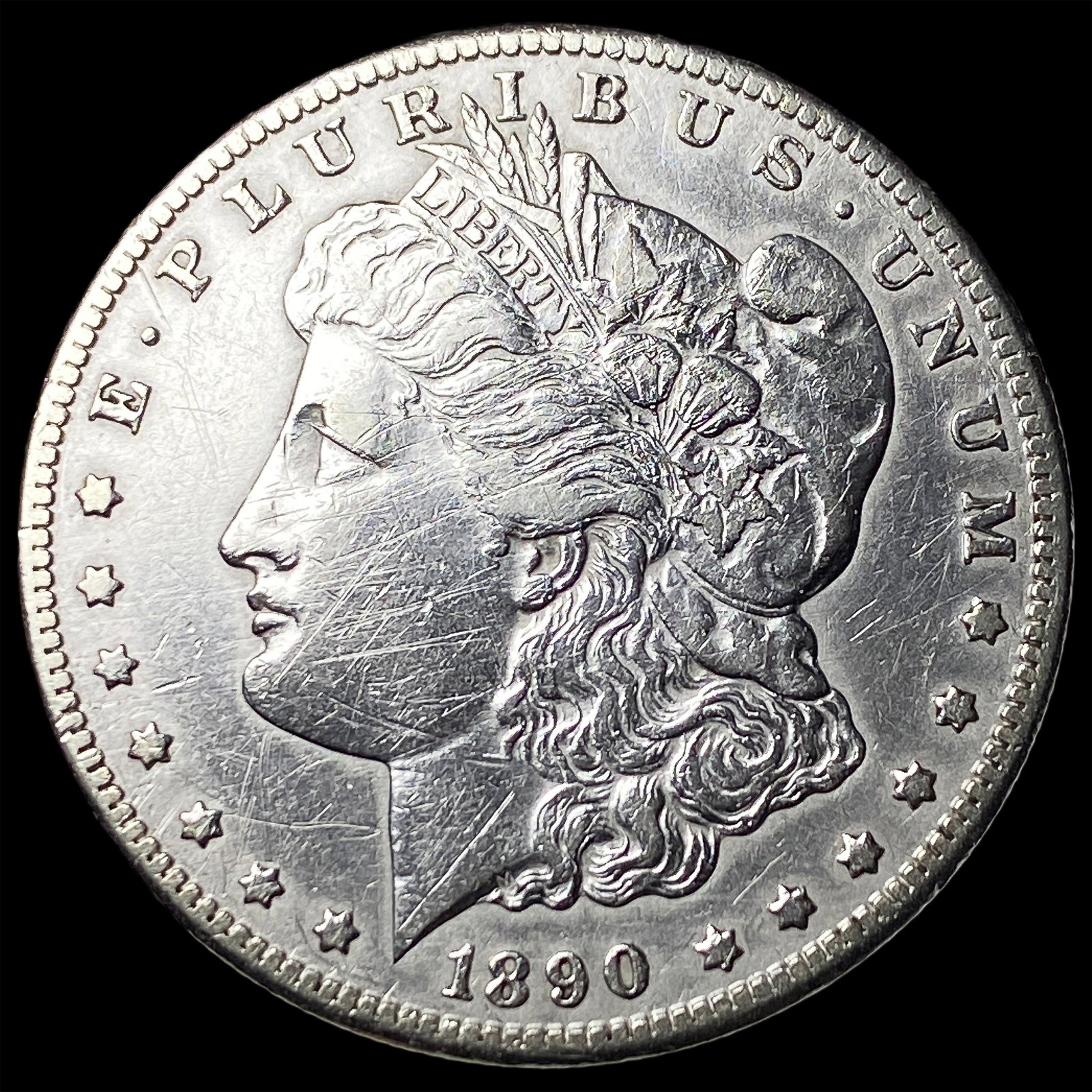 1890-CC Silver Morgan Dollar HIGH GRADE: 1890-CC Silver Morgan Dollar HIGH GRADE
