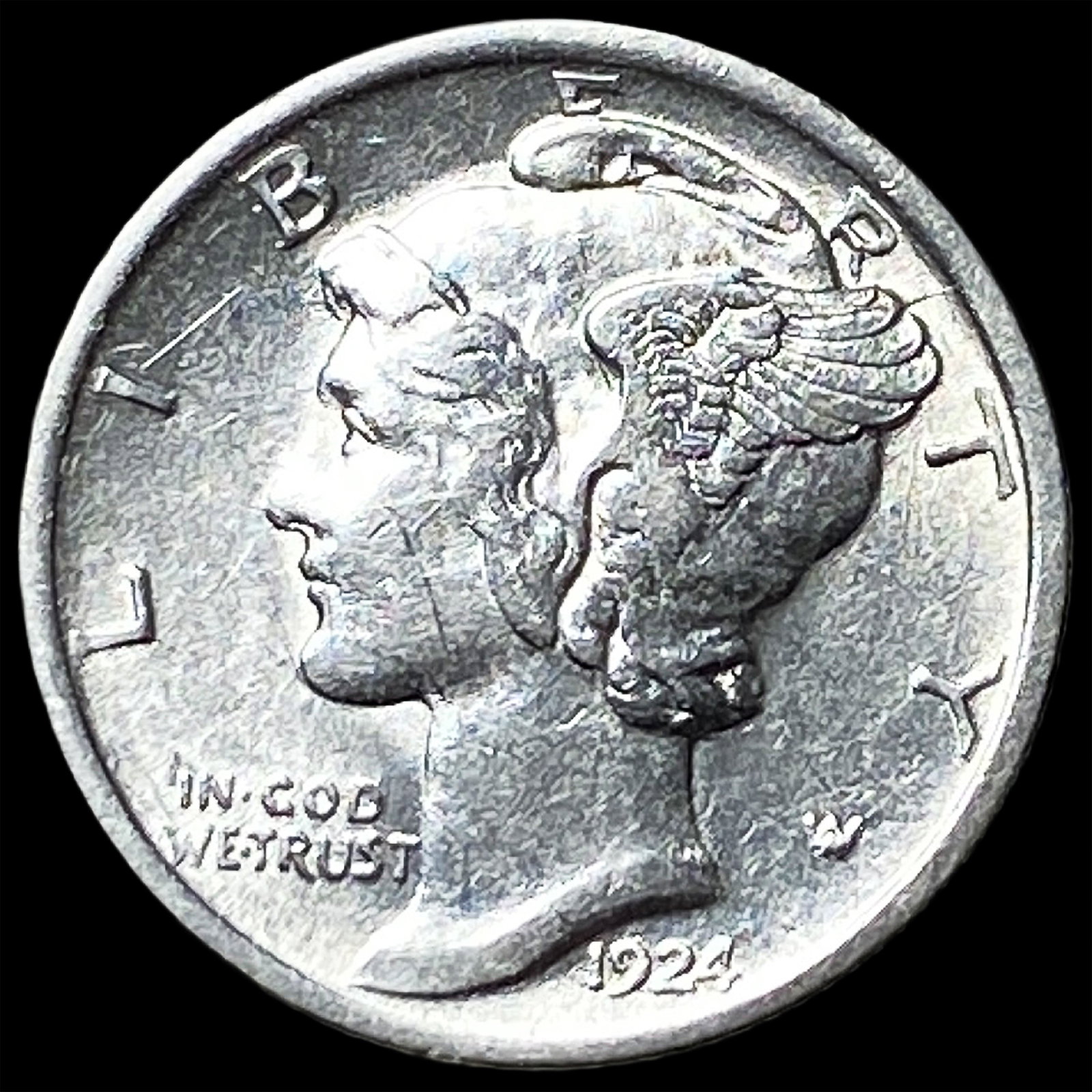 1924 Mercury Dime UNCIRCULATED (1 of 2)