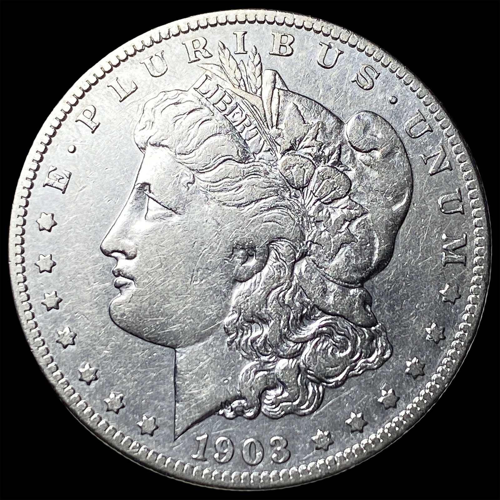 1903-S Silver Morgan Dollar NEARLY UNCIRCULATED (1 of 2)