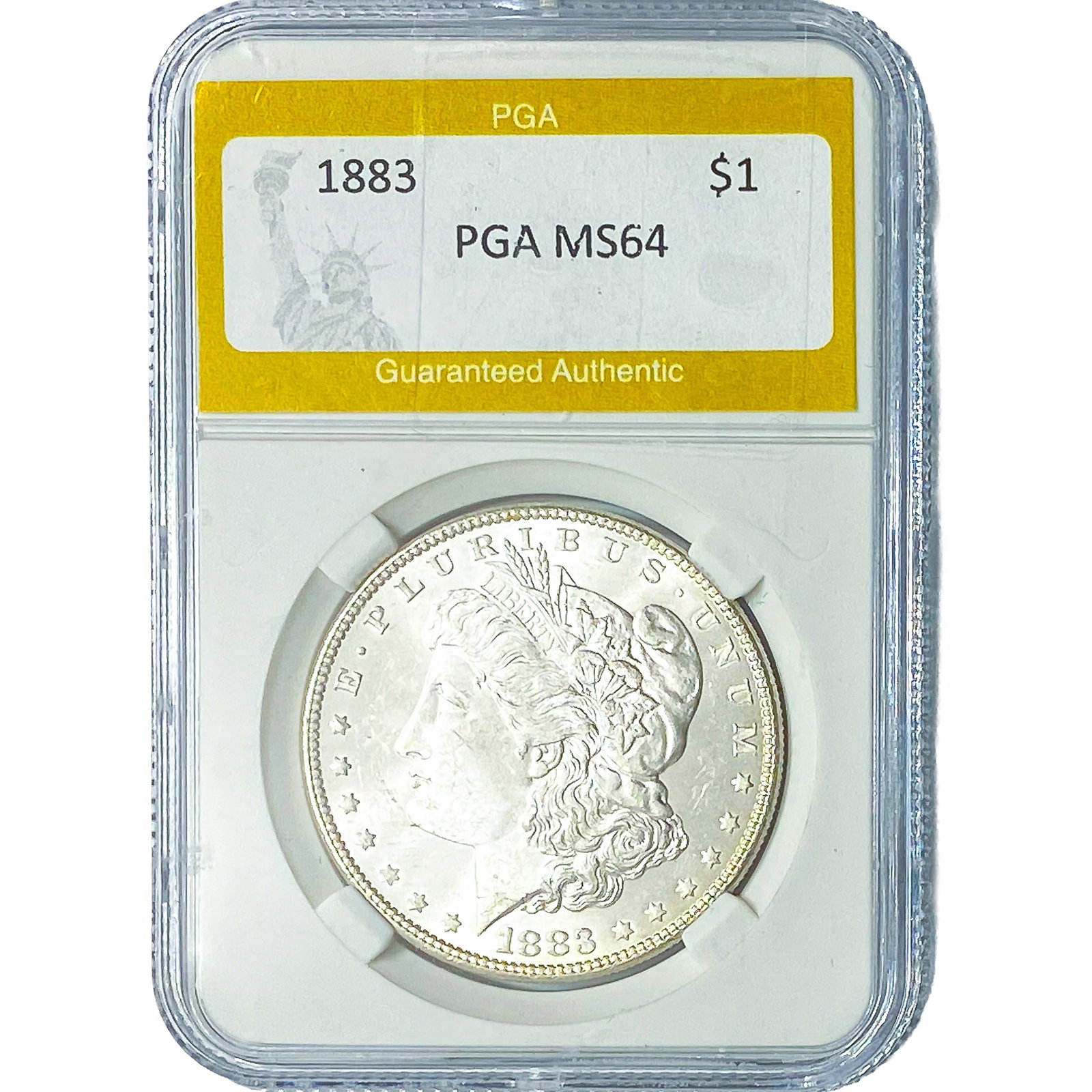 1883 Morgan Silver Dollar PGA MS64 (1 of 2)