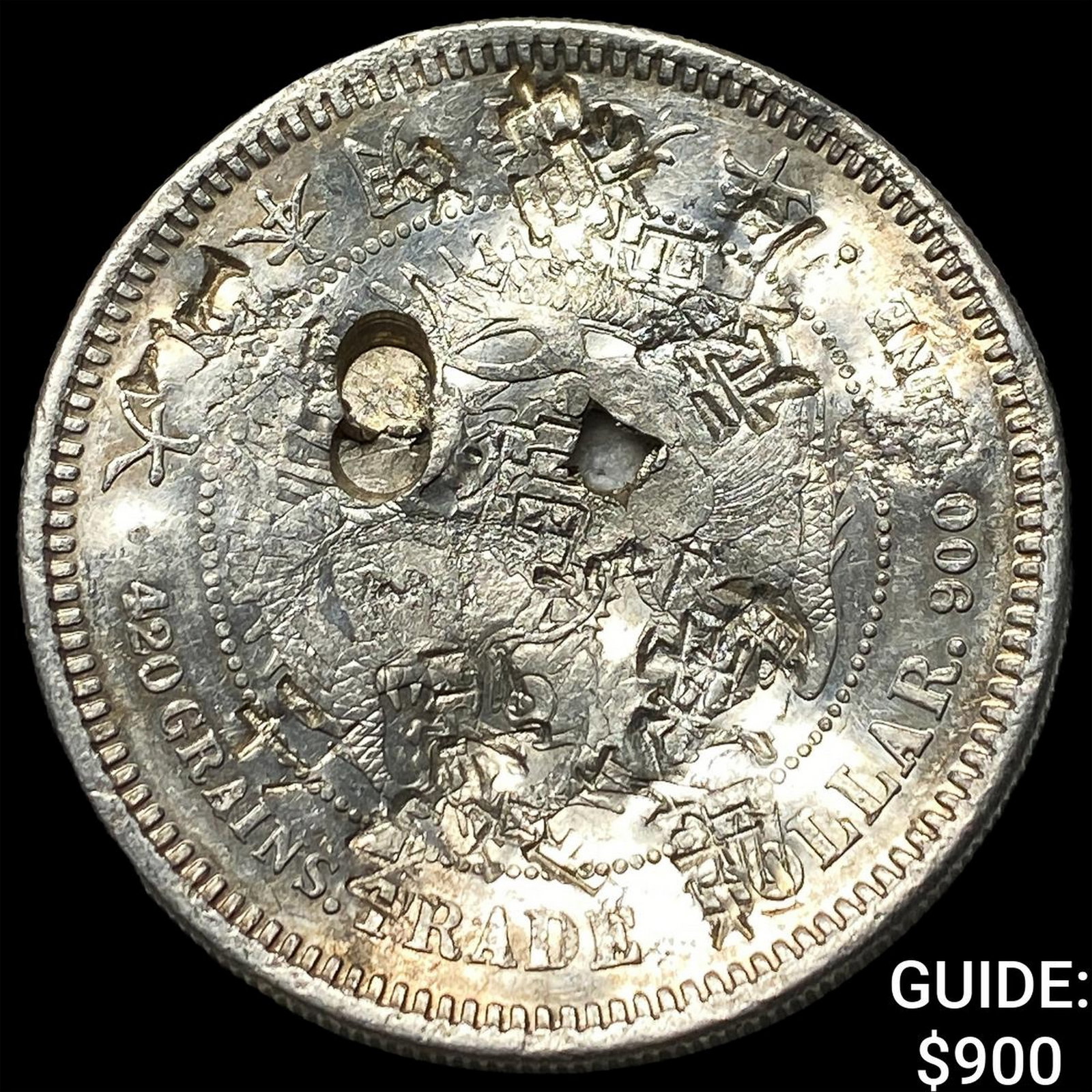 1875-1877 Japan Silver Trade Dollar (1 of 2)