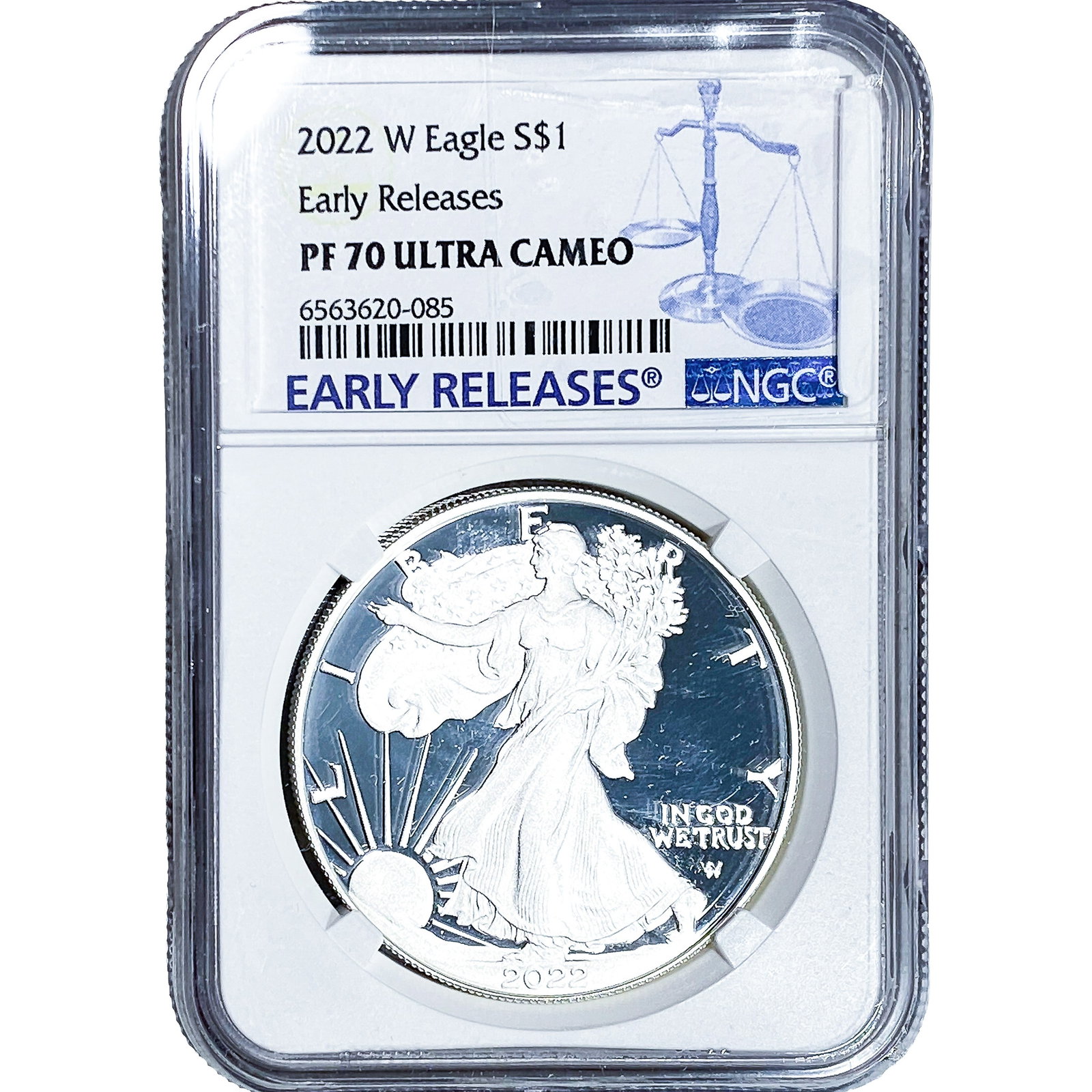 2022-W Silver Eagle NGC PF70 Ultra Cameo (1 of 2)