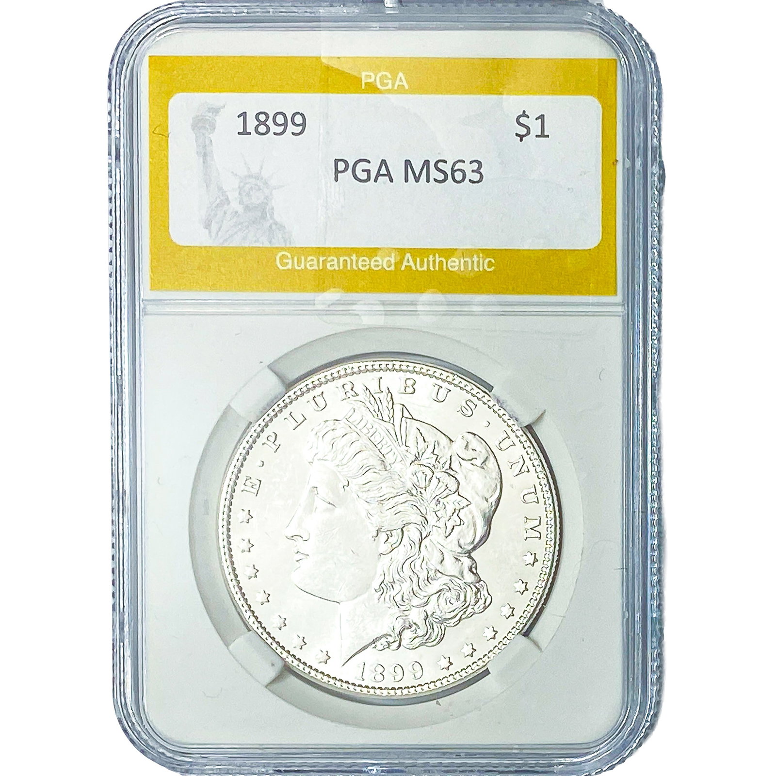 1899 Morgan Silver Dollar PGA MS63 (1 of 2)