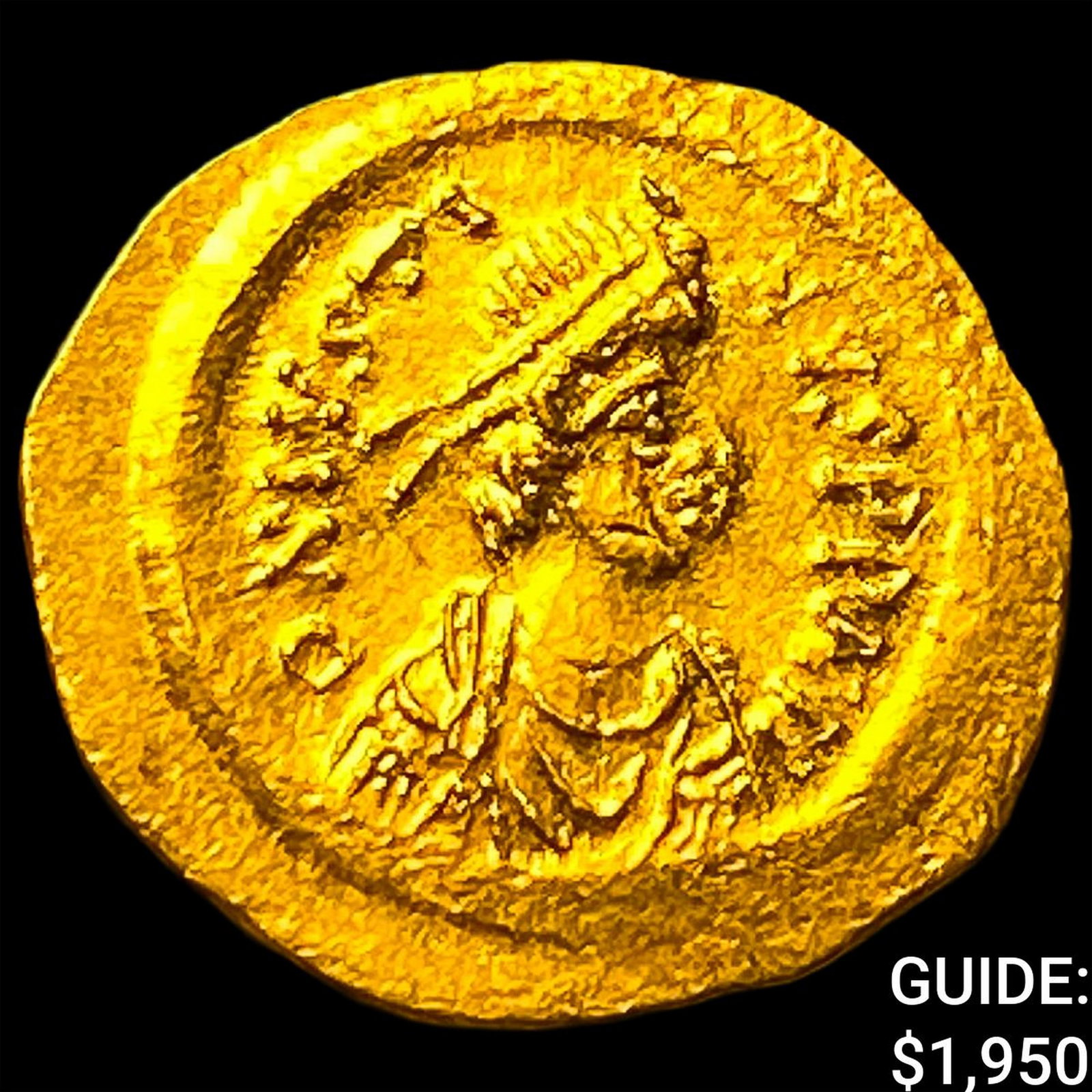 Byzantine Justin II 565-578 Gold Tremissis 1.48g: Byzantine Justin II 565-578 Gold Tremissis 1.48g