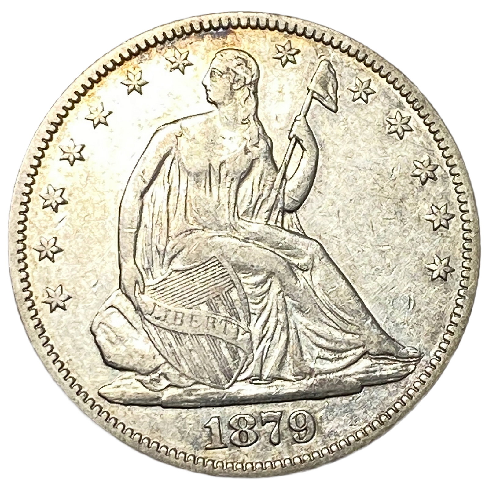 1879 Seated Liberty Half Dollar (1 of 2)
