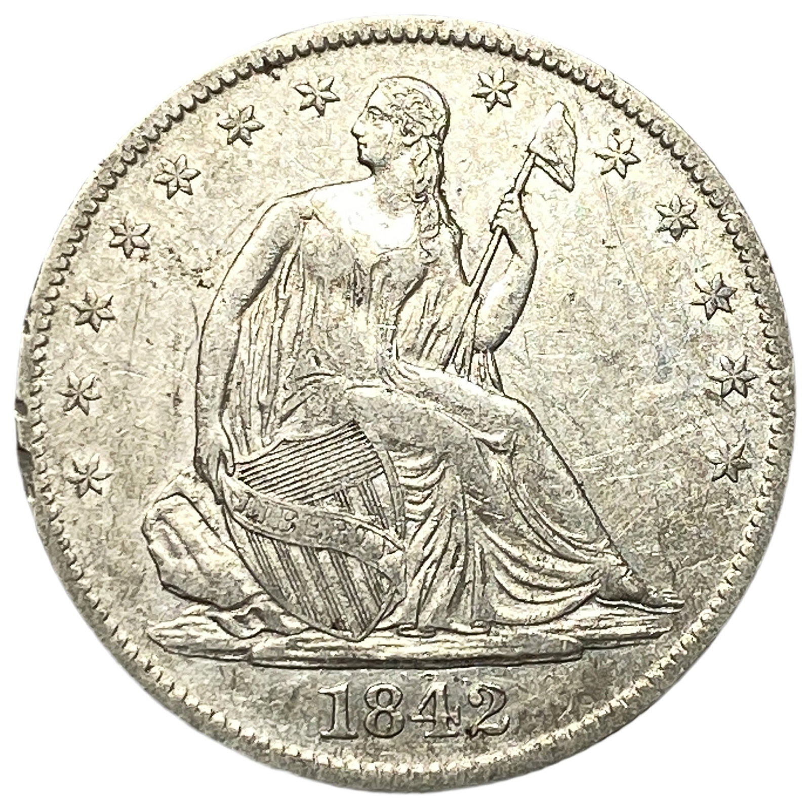 1842-O Seated Liberty Half Dollar (1 of 2)