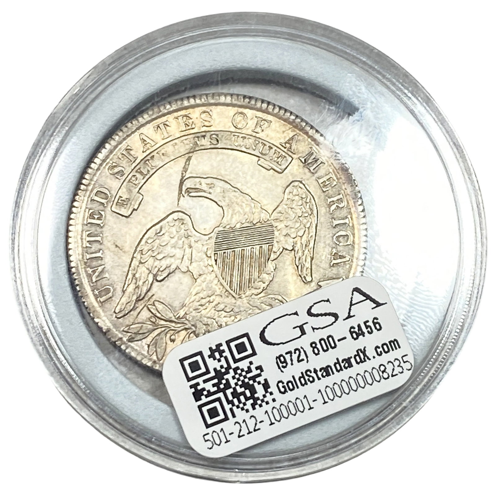 1835 Capped Bust Half Dollar - 2