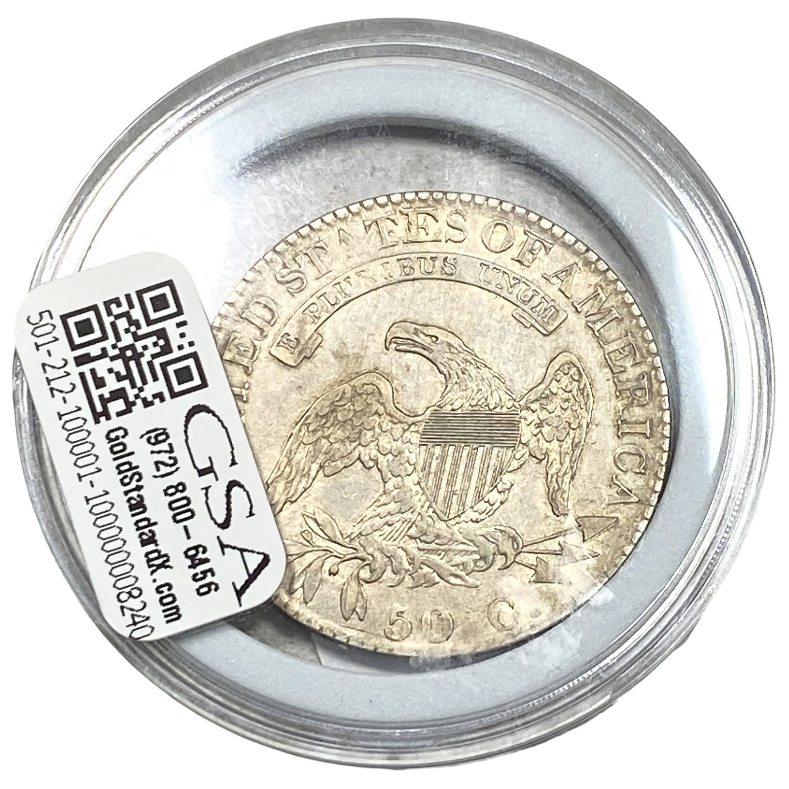 1822 Capped Bust Half Dollar - 2