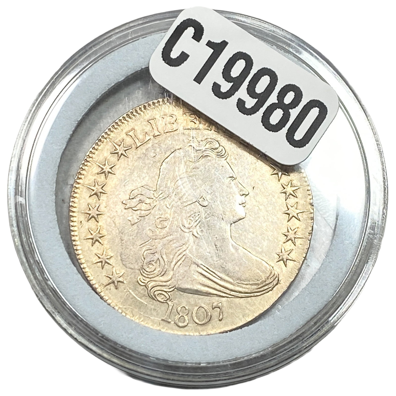 1807 Draped Bust Half Dollar (1 of 2)