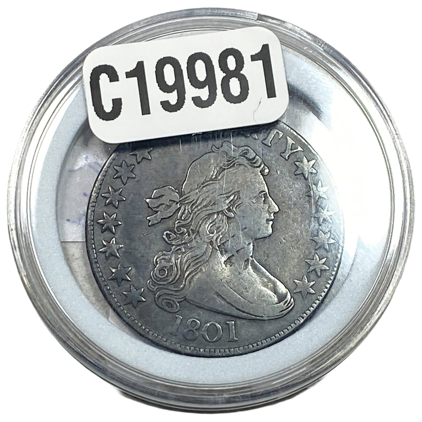 1801-O Draped Bust Half Dollar: 1801-O Draped Bust Half Dollar