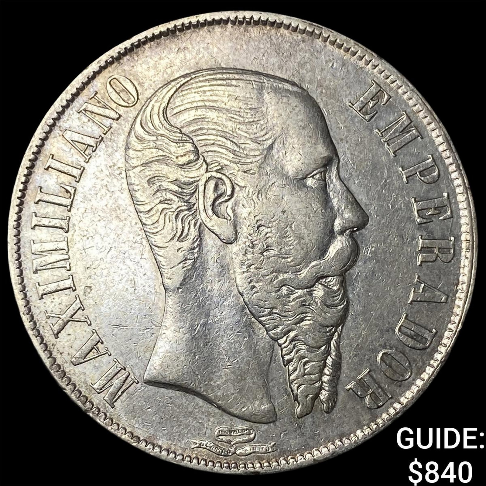 1866Mo Mexico Silver 1 Peso (1 of 2)