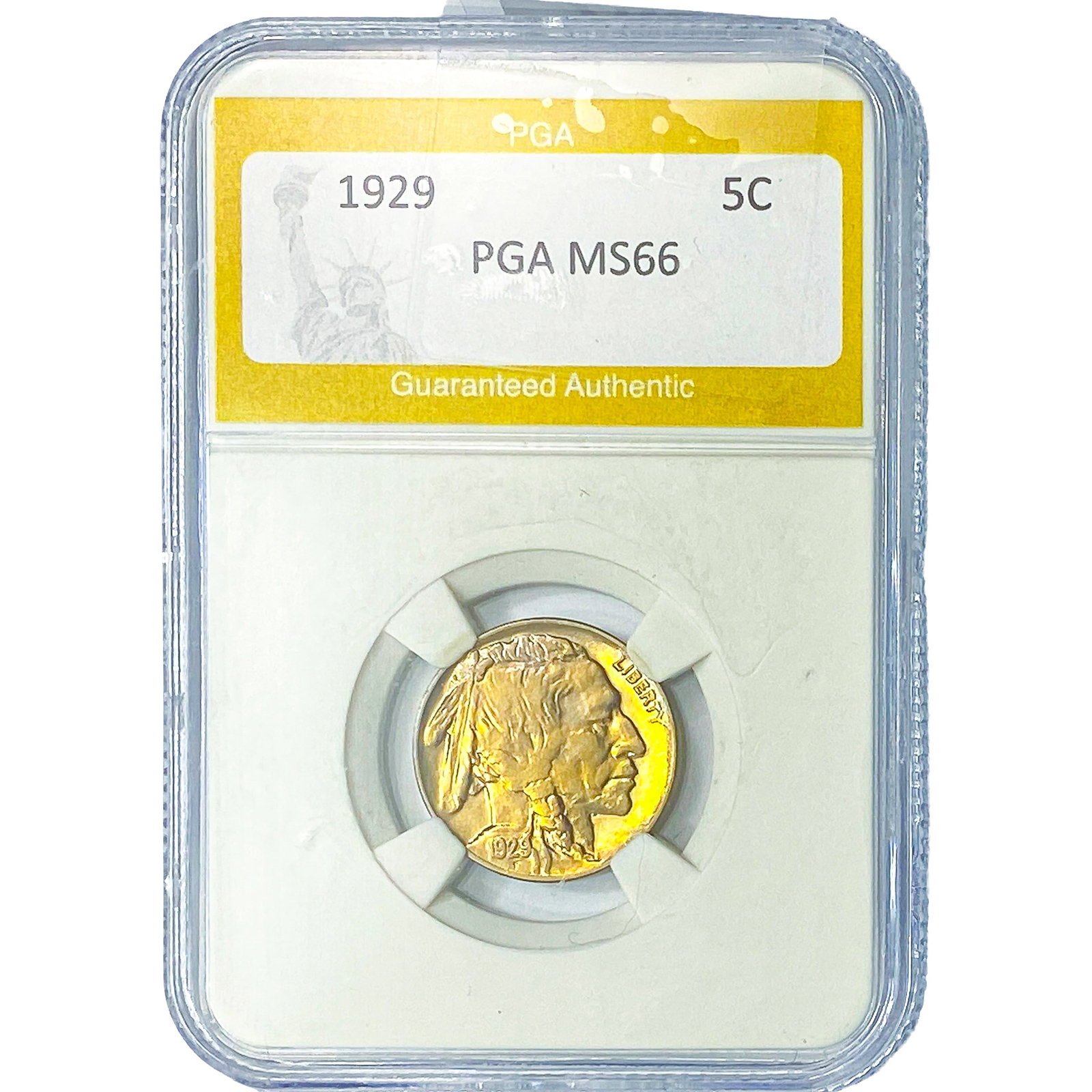 1929 Buffalo Nickel PGA MS66 (1 of 2)