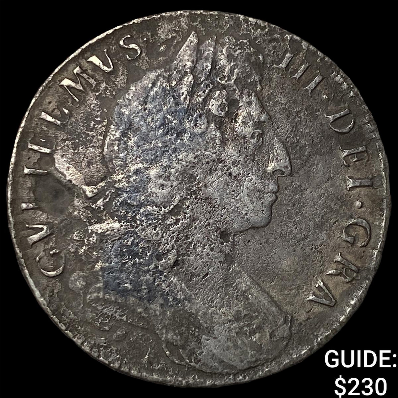 1691 Great Britain SIlver 1/2 Penny (1 of 2)
