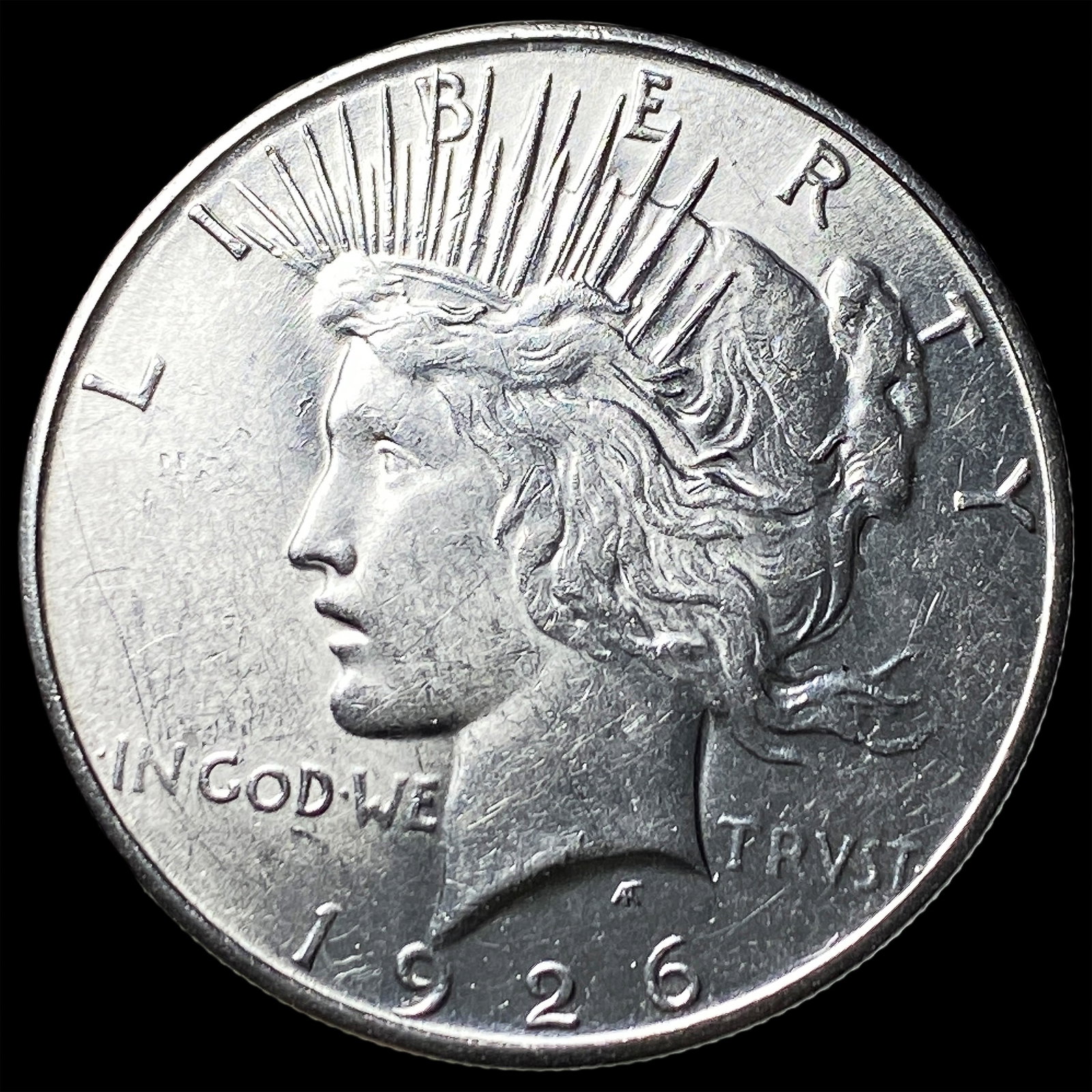 1926-S Silver Peace Dollar UNCIRCULATED (1 of 2)