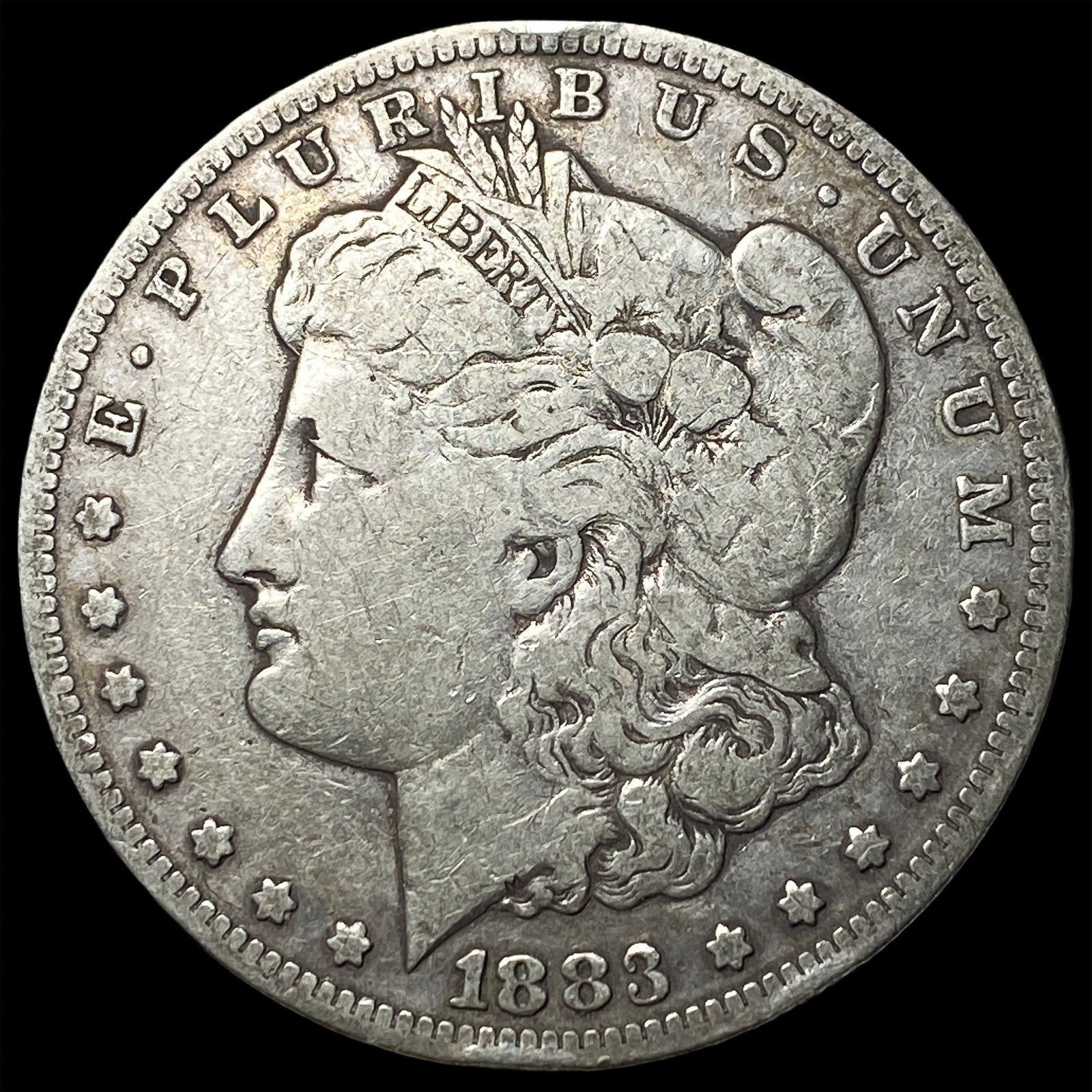 1883-CC Silver Morgan Dollar LIGHTLY CIRCULATED (1 of 2)