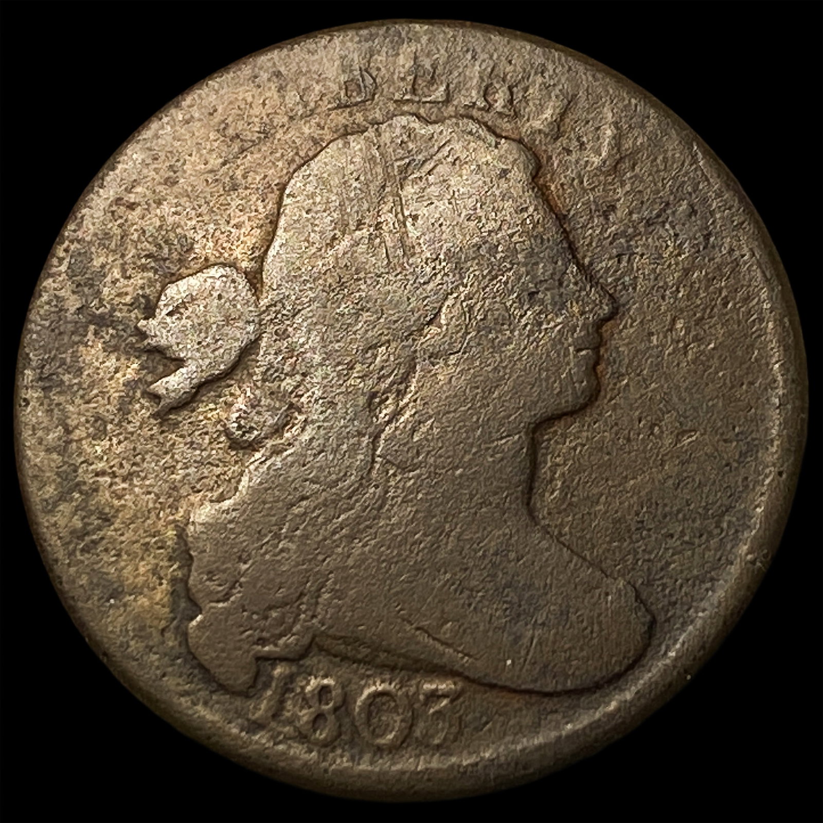1803 Draped Bust Large Cent LIGHTLY CIRCULATED (1 of 2)