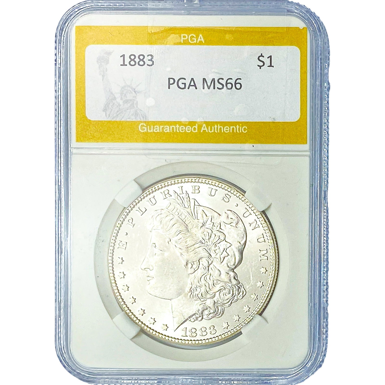 1883 Morgan Silver Dollar PGA MS66 (1 of 2)
