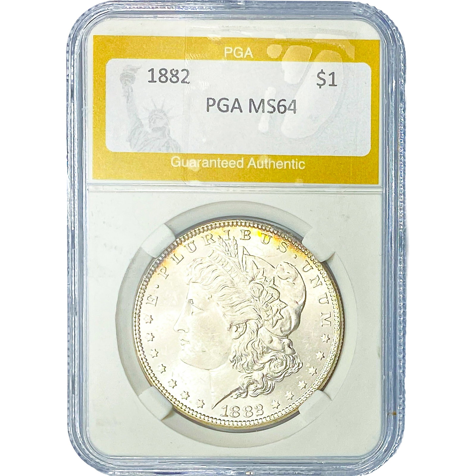 1882 Morgan Silver Dollar PGA MS64 (1 of 2)