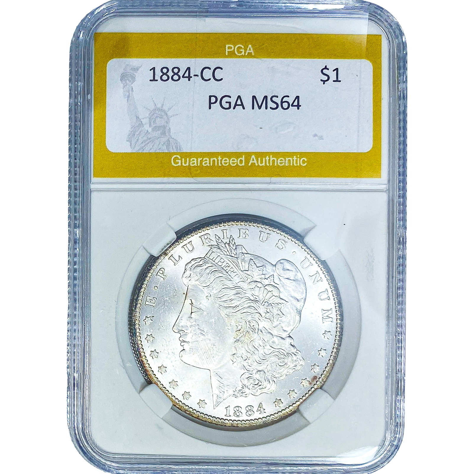 1884-CC Morgan Silver Dollar PGA MS64 (1 of 2)