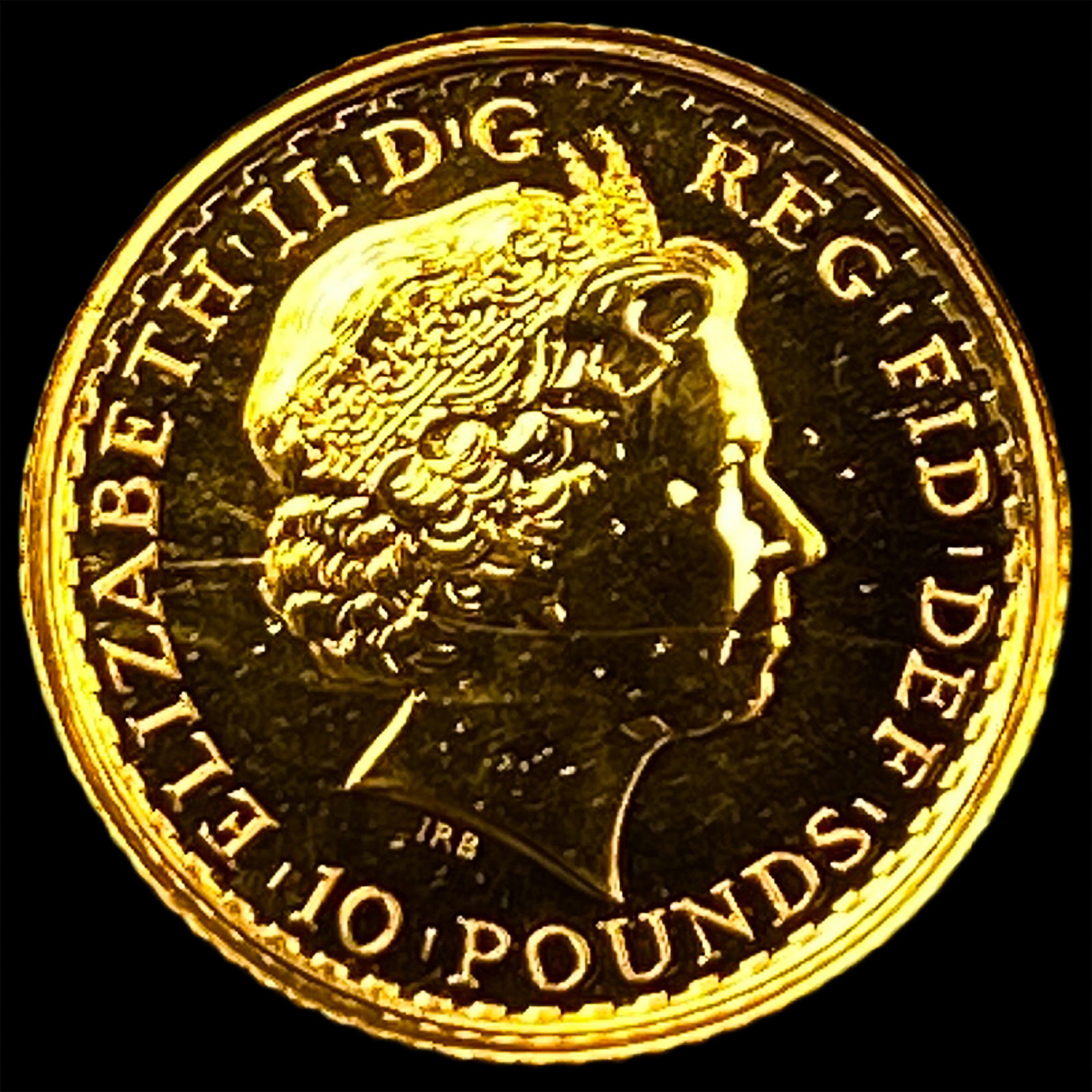 2012 Gold 1/10 oz Britannia Ã‚Â£10 SUPERB GEM BU (1 of 2)