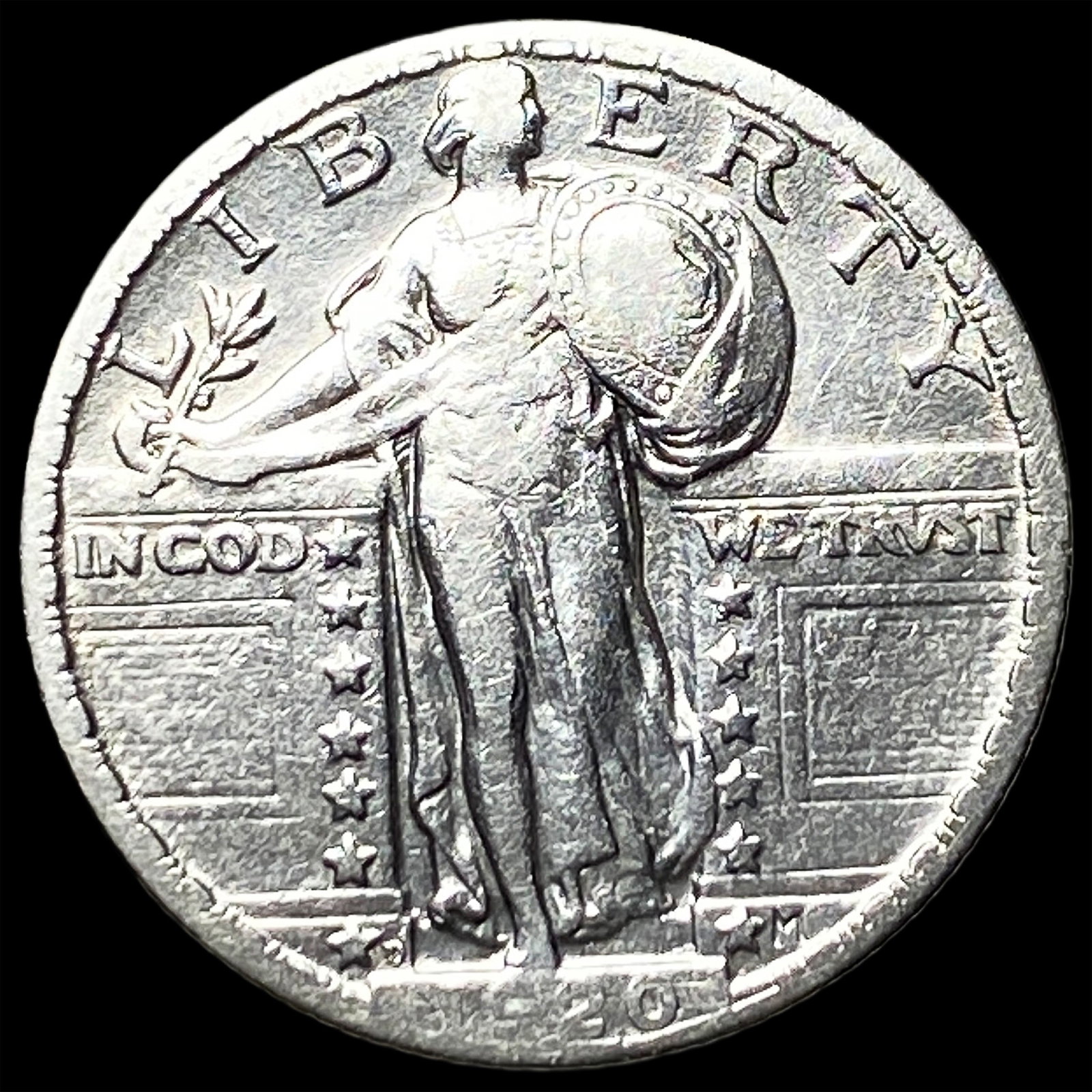 1920 Standing Liberty Quarter ABOUT UNCIRCULATED (1 of 2)