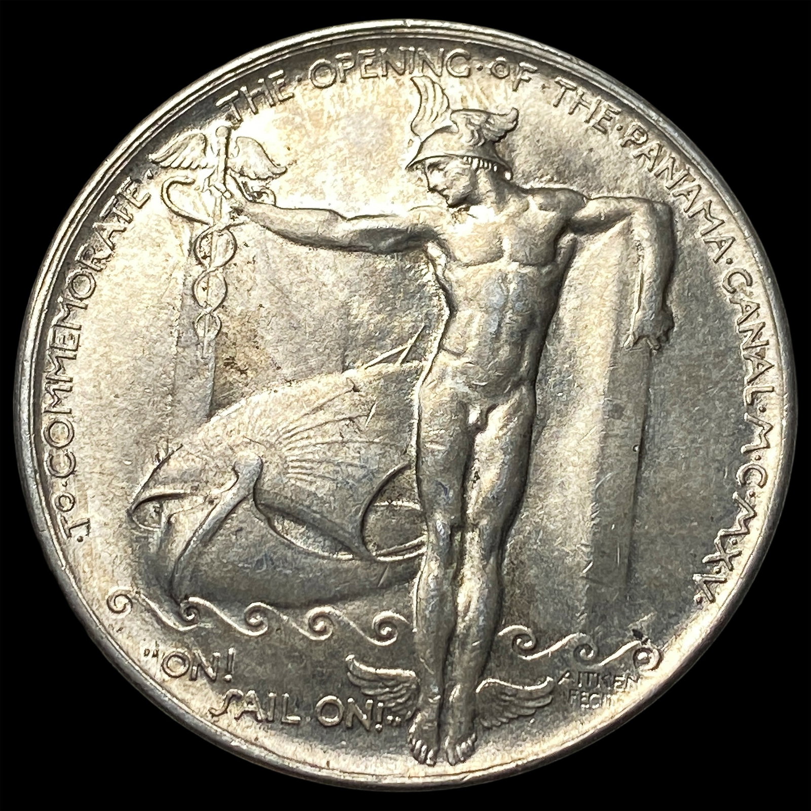 1915-S Silver Panama-Pacific Half Dollar HIGH GRADE: 1915-S Silver Panama-Pacific Half Dollar HIGH GRADE