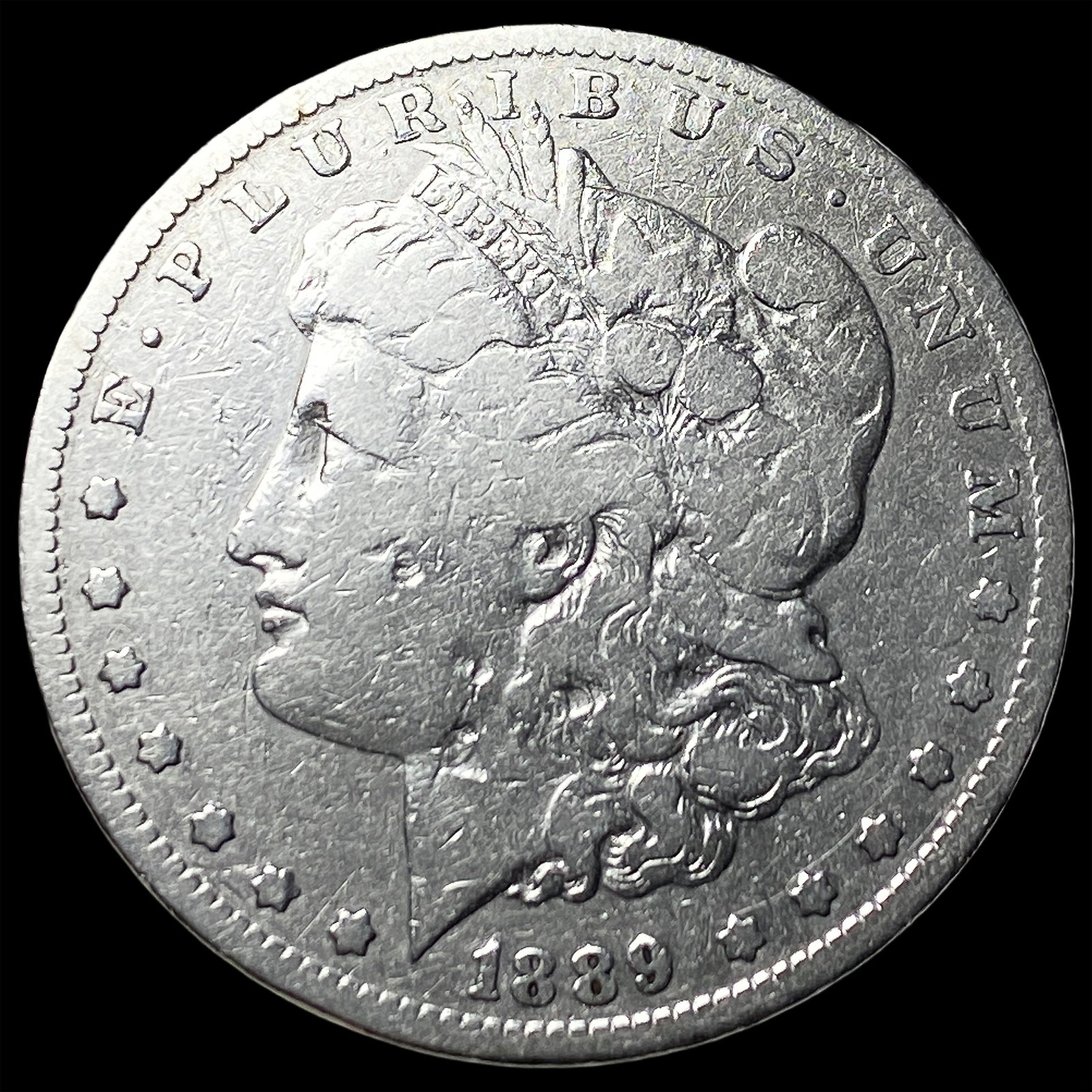 1889 Silver Morgan Dollar NICELY CIRCULATED (1 of 2)