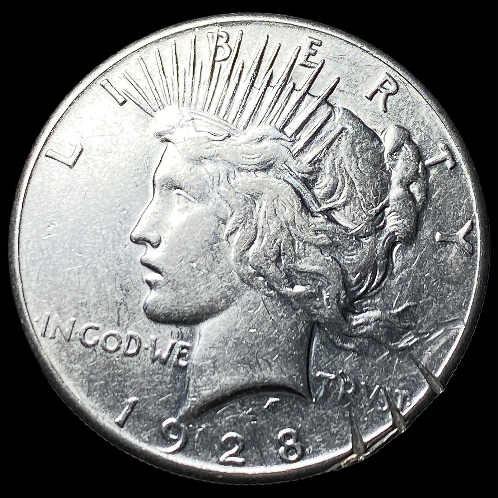 1928 Peace Silver Dollar HIGH GRADE (1 of 2)
