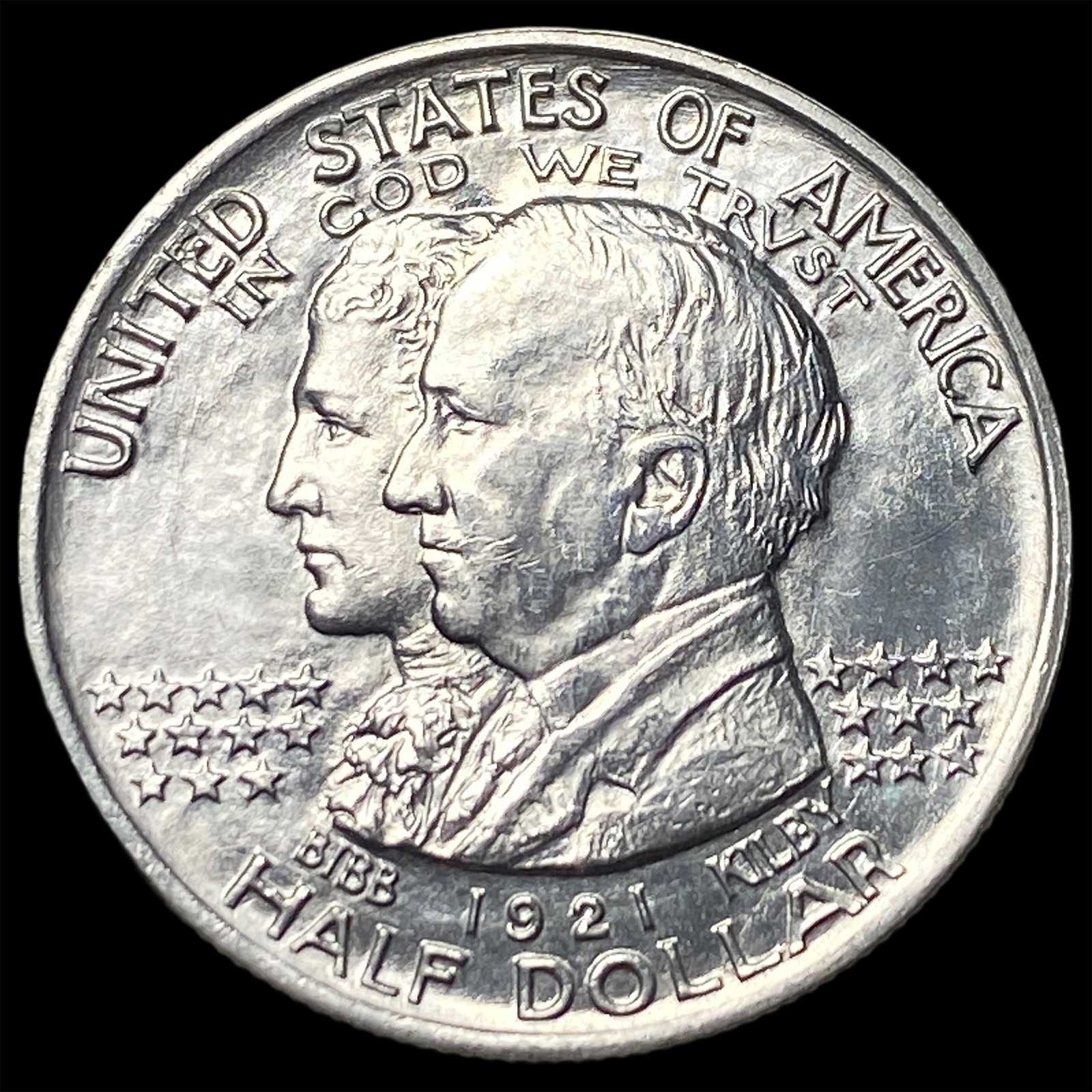 1921 Silver Half Dollar Alabama Centennial UNCIRCULATED (1 of 2)