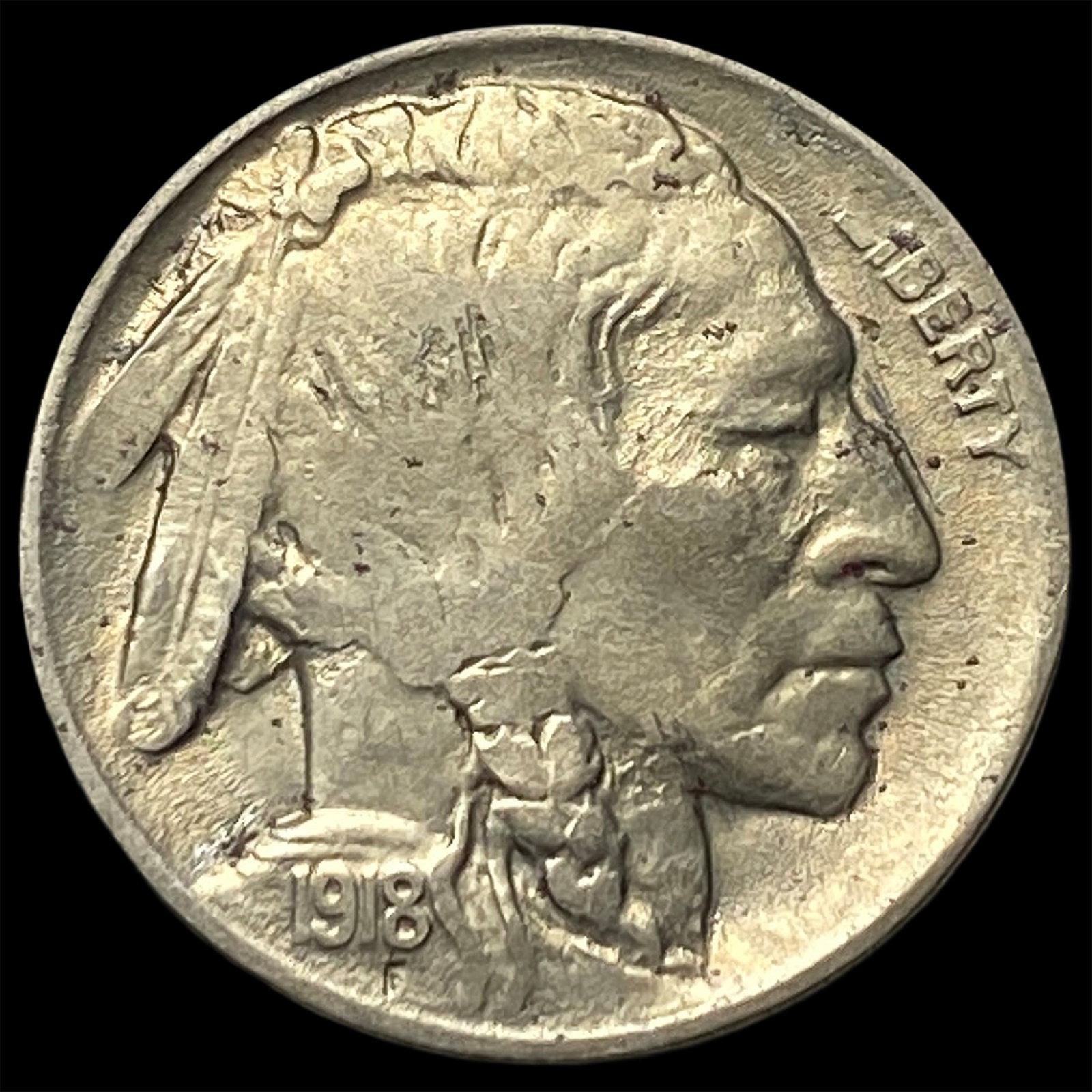 1918-D Buffalo Nickel HIGH GRADE (1 of 2)