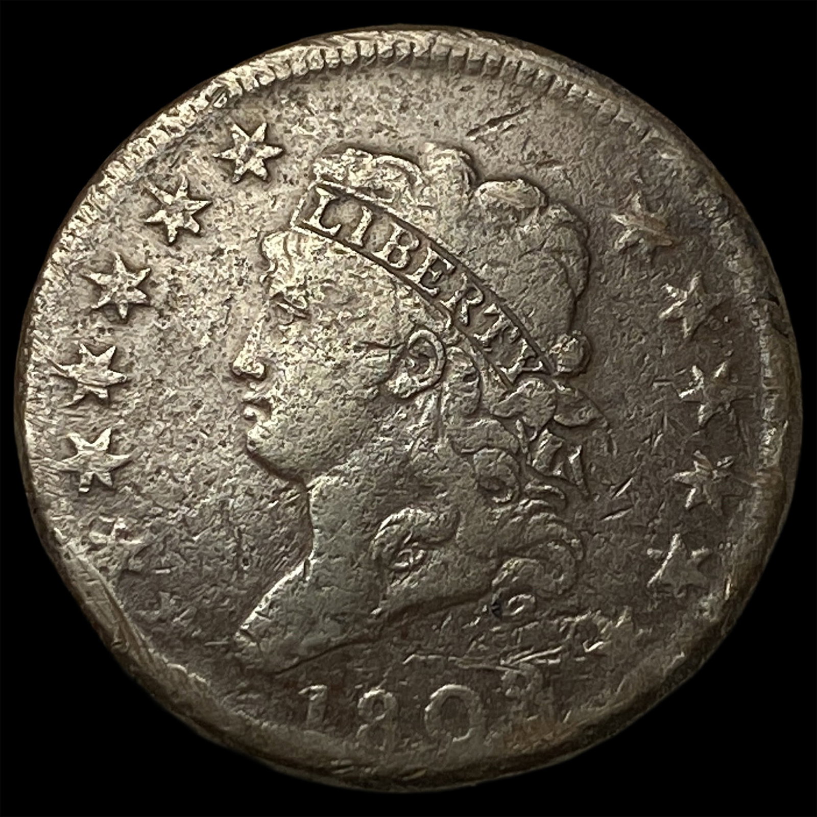 1803 Draped Bust Large Cent NICELY CIRCULATED (1 of 2)