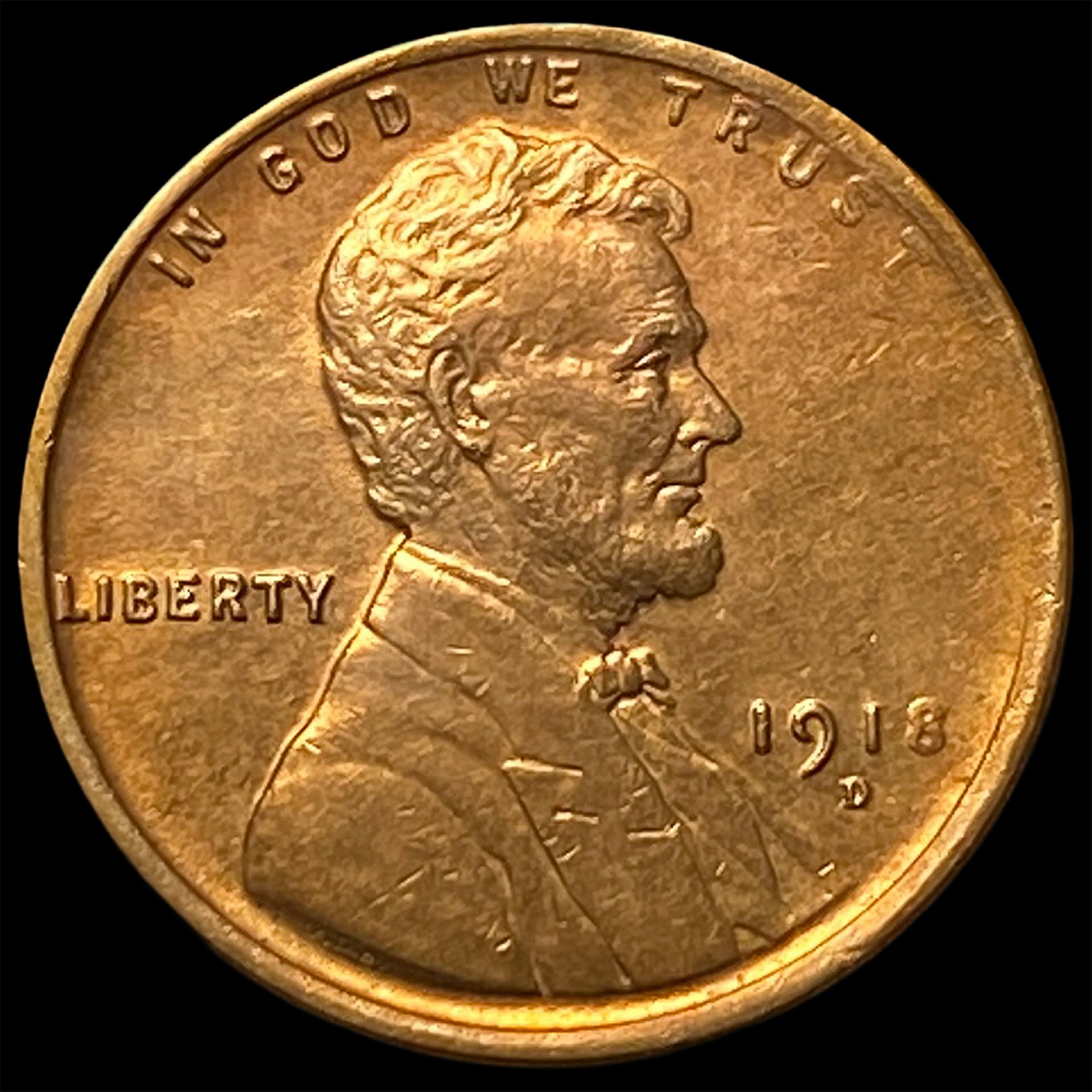 1918-D Lincoln Wheat Cent UNCIRCULATED (1 of 2)