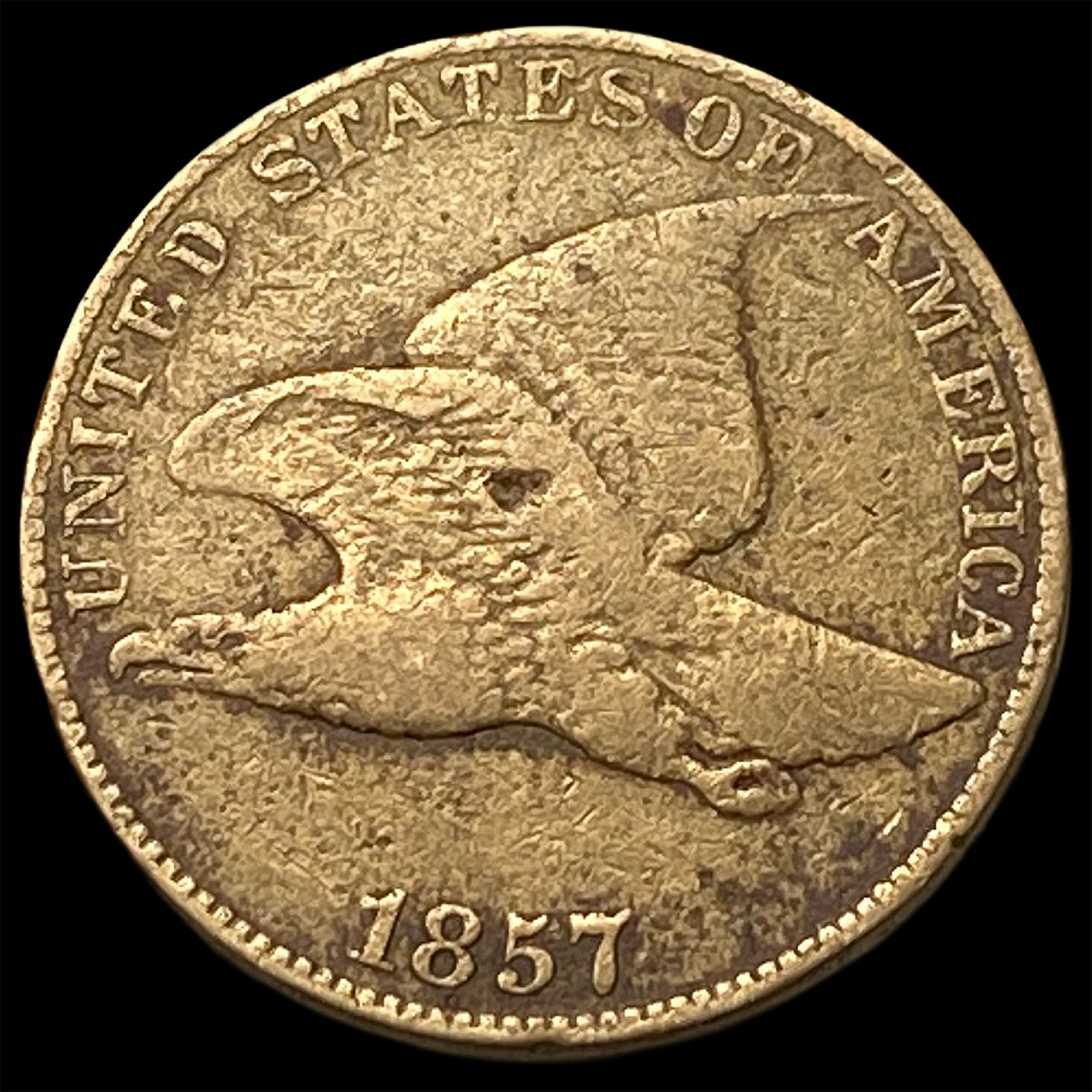 1857 Flying Eagle Cent LIGHTLY CIRCULATED (1 of 2)