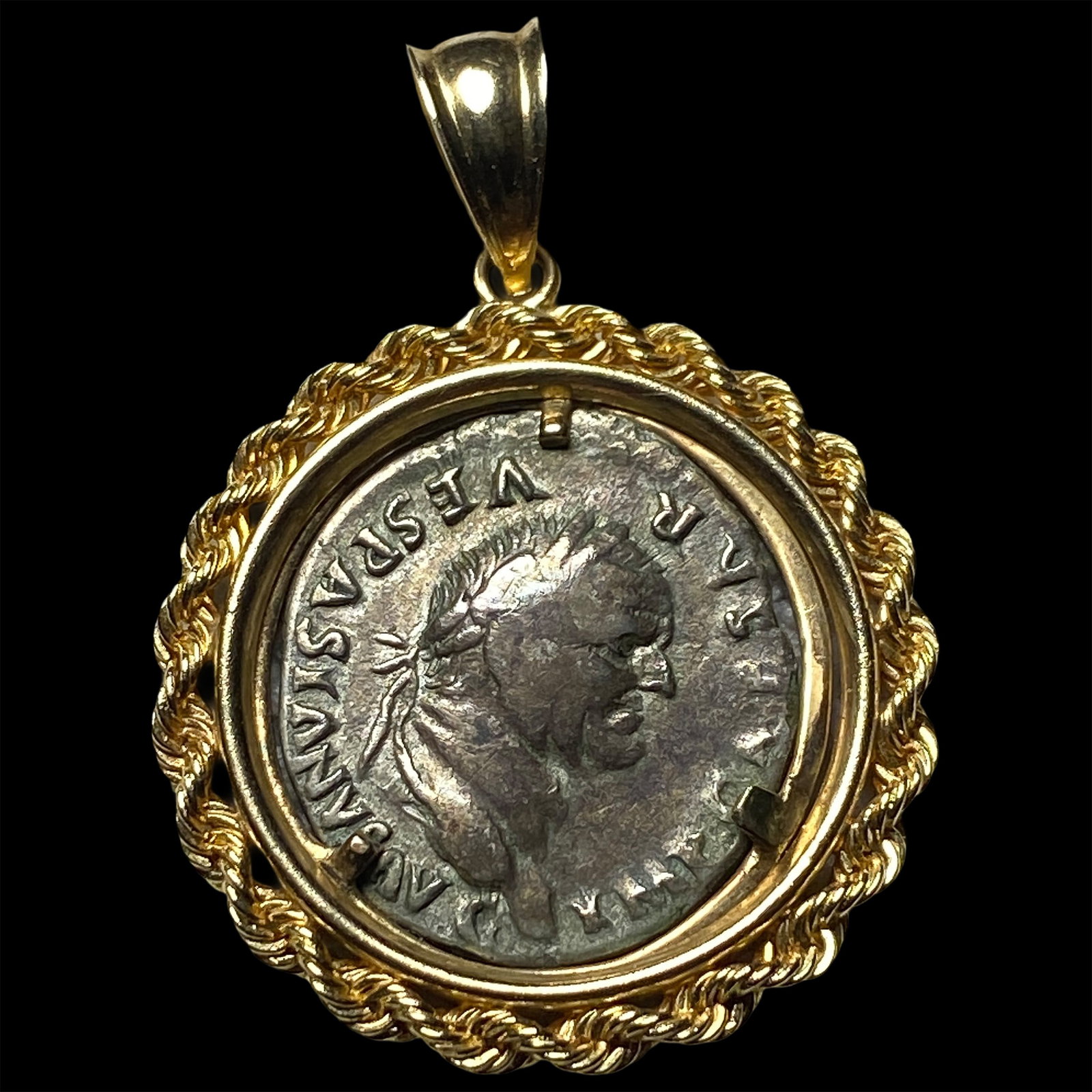 Roman Empire Vespasian Silver Denarius AD 69-79 HIGH GRADE: Roman Empire Vespasian Silver Denarius AD 69-79 HIGH GRADE