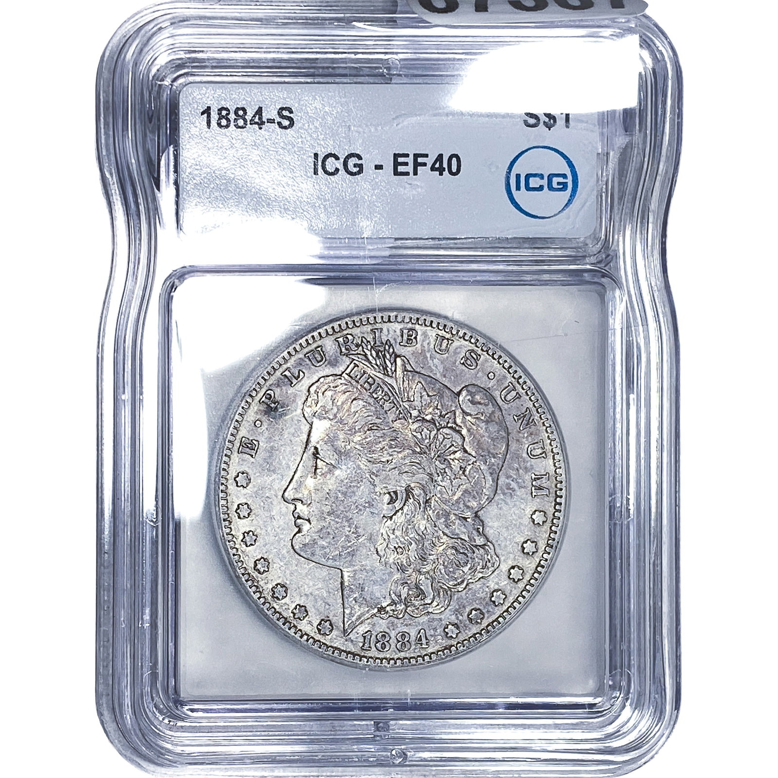 1884-S Morgan Silver Dollar ICG EF40 (1 of 2)