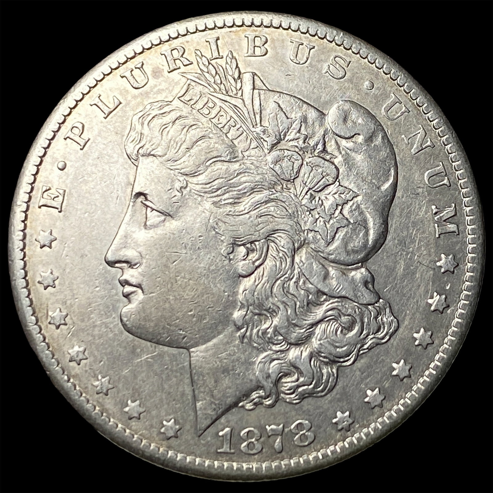 1878-CC Silver Morgan Dollar NEARLY UNCIRCULATED (1 of 2)