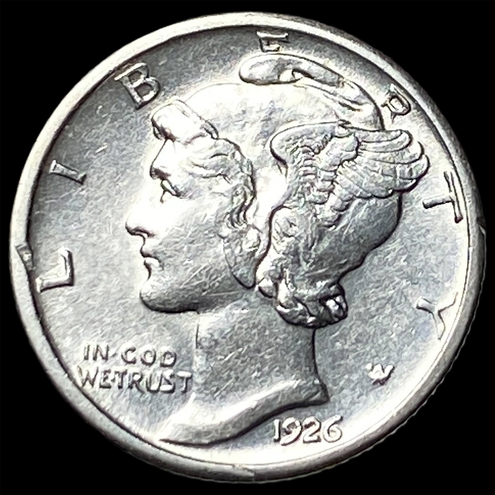 1926-D Silver Mercury Dime UNCIRCULATED (1 of 2)
