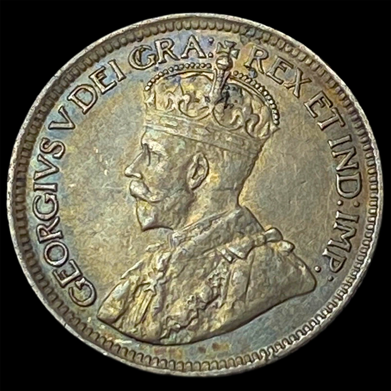 1917 Newfoundland Silver 10 Cents NEARLY UNCIRCULATED (1 of 2)