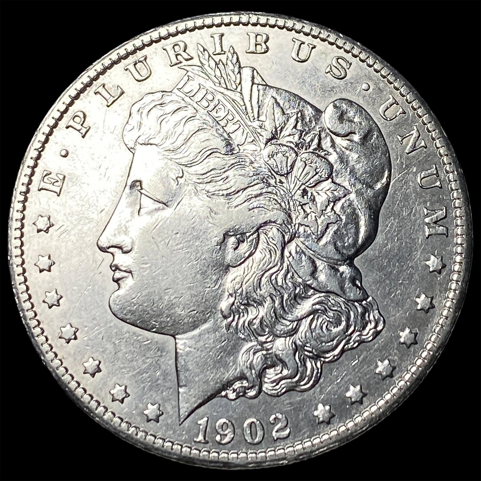1902-S Silver Morgan Dollar CLOSELY UNCIRCULATED: 1902-S Silver Morgan Dollar CLOSELY UNCIRCULATED