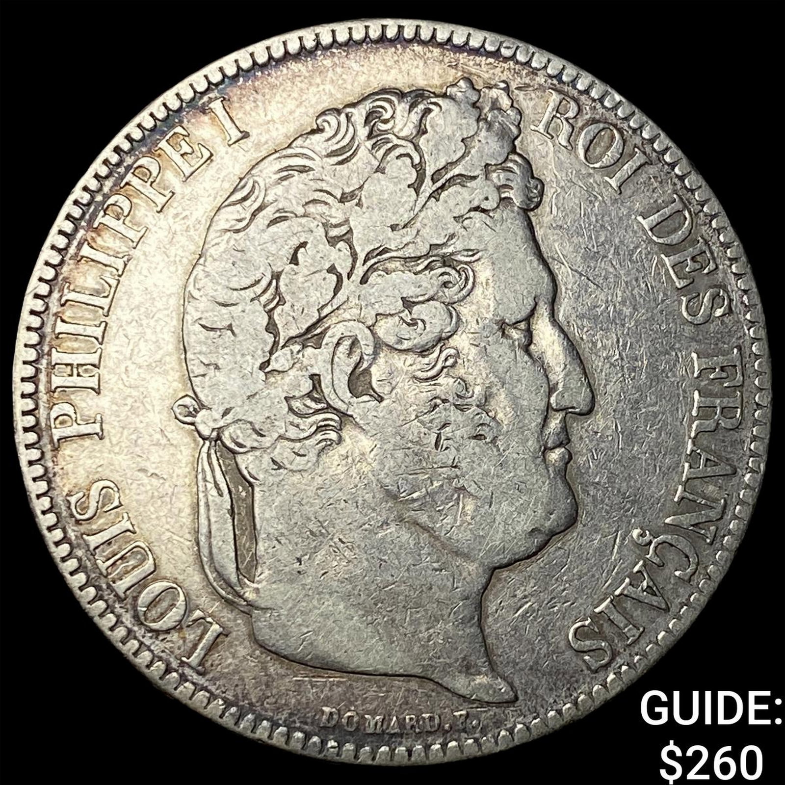 1834 France Silver 5 Francs (1 of 2)