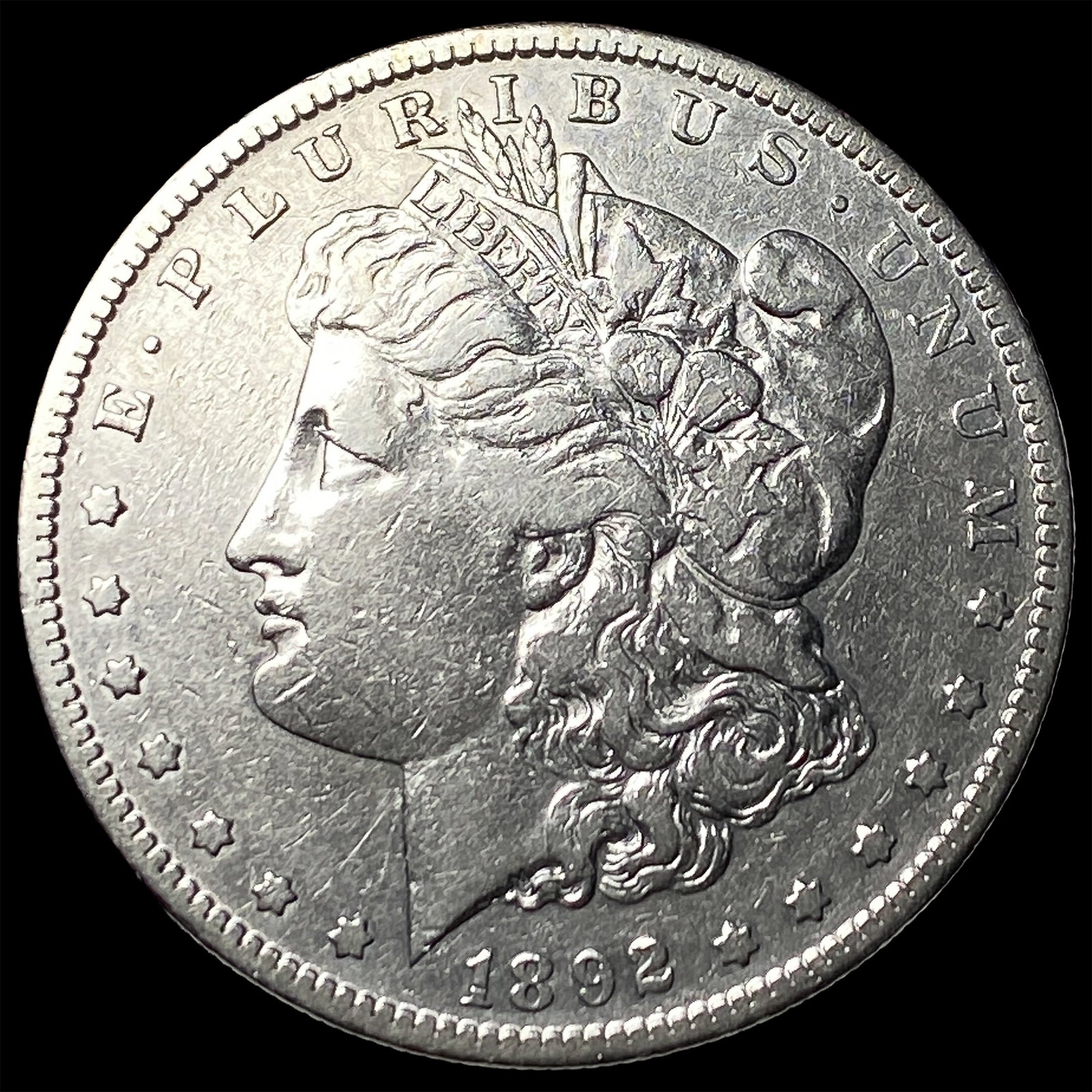 1892-S Silver Morgan Dollar LIGHTLY CIRCULATED (1 of 2)