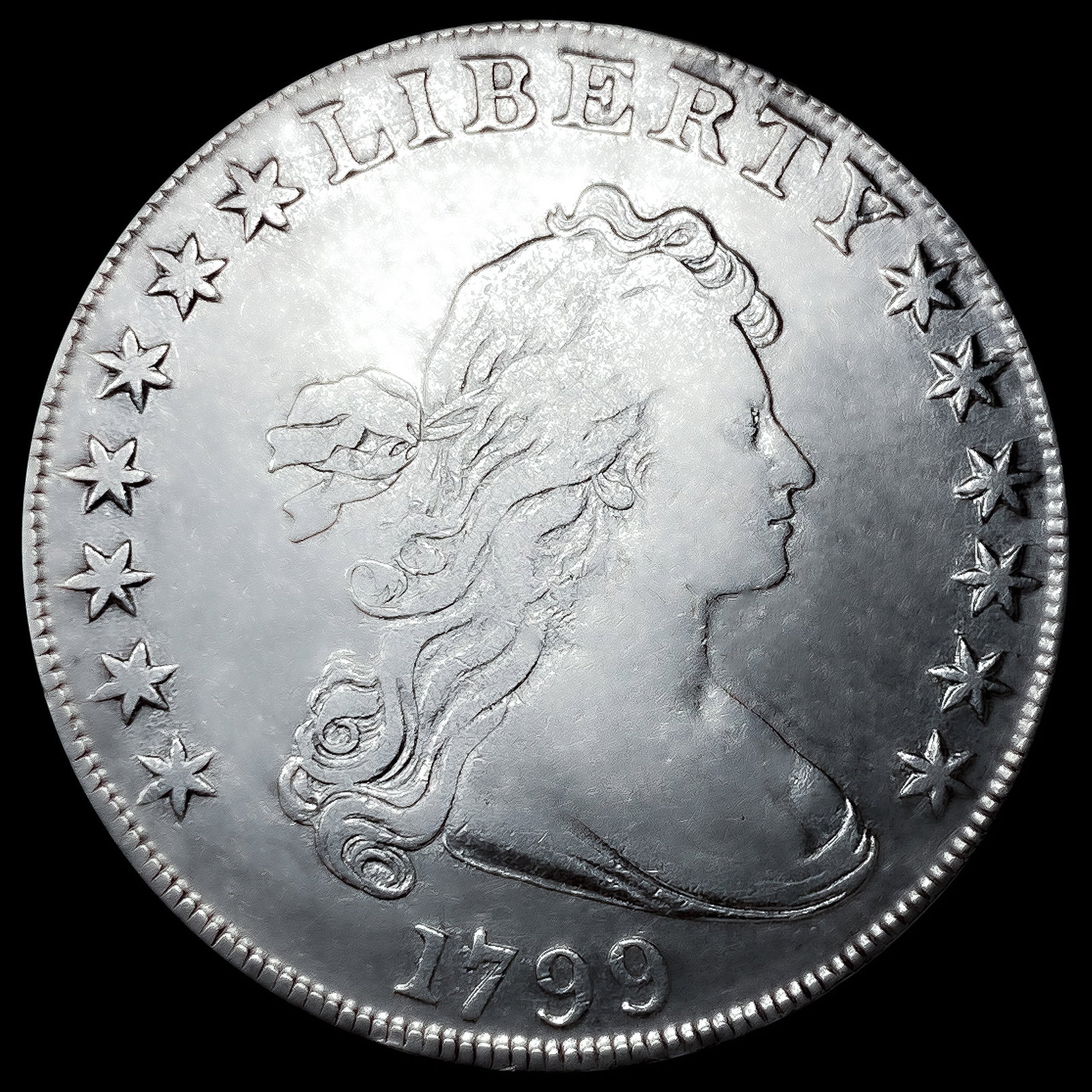 1799 Draped Bust Dollar (1 of 2)