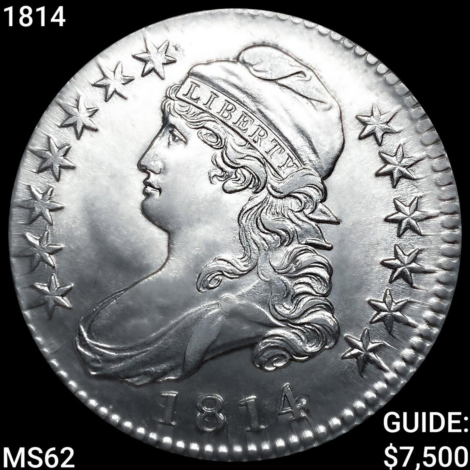1814 Capped Bust Half Dollar (1 of 2)