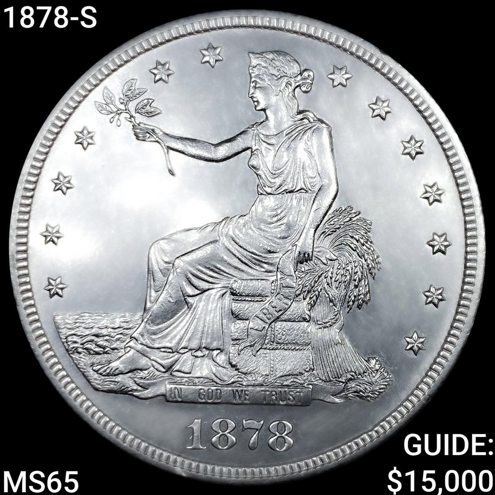 1878-S Silver Trade Dollar (1 of 2)